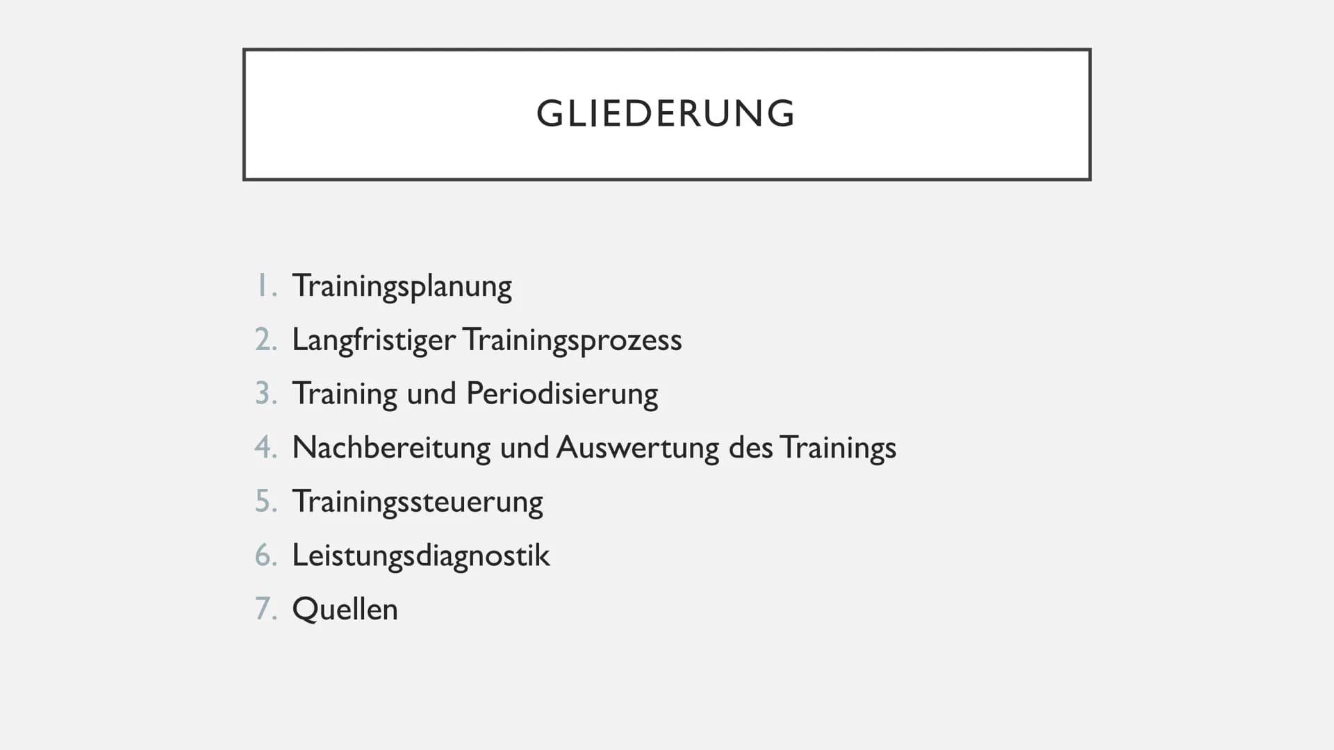 Sina Hradetzky und Celina Schneider
Q11
06.10.2021
# Trainingsplanung und Steuerung des Langfristigen
# Trainingsprozesses
## 1. Training