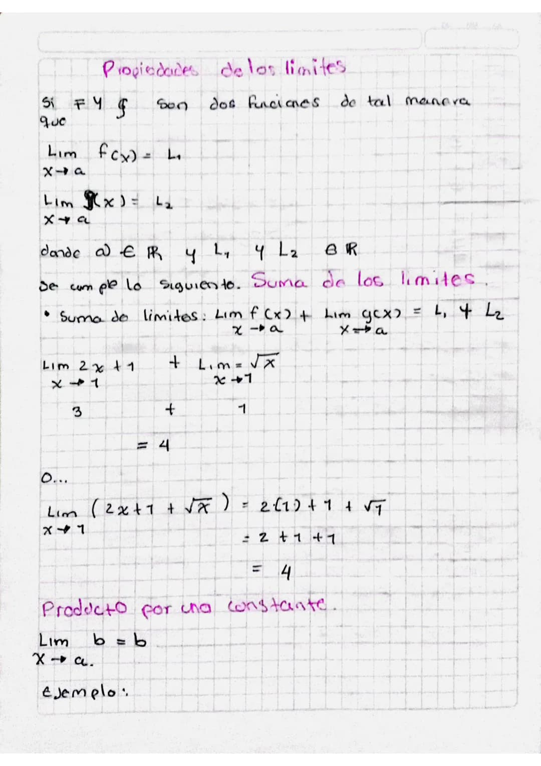 # LIMITES DE FUNCIONES.
16 08 23
Lim fcx) = L$\epsilon$R
Xa vala
a$\epsilon$ R
una funcion f(x) tiene por limite. (L) en el
punto & Sub O si