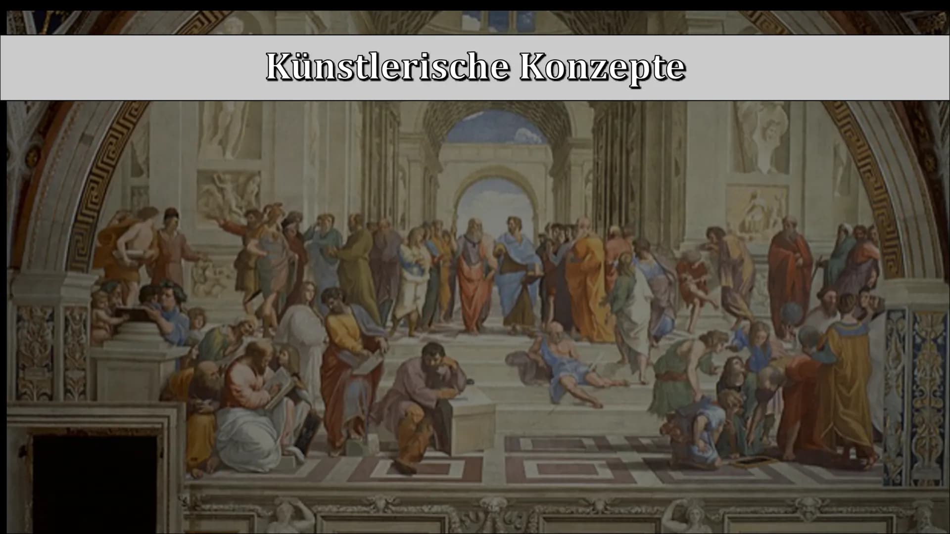 # DIE RENAISSANCE
EINE EPOCHE DER WIEDERGEBURT Gliederung
1) Allgemeines
2 Merkmale
3 Künstlerische
Konzepte
Geschichtlicher
4
5 Lavini