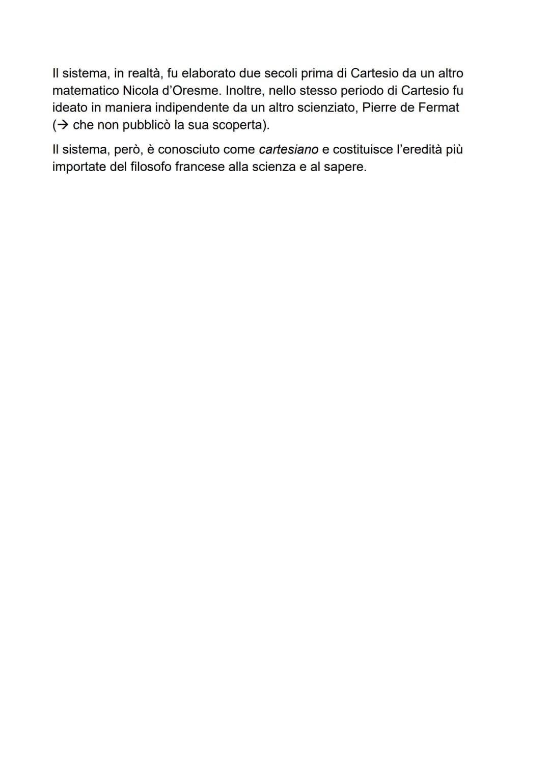 # Cartesio
INTRODUZIONE
Cartesio, nato nel 1596 in Francia, è stato uno dei
principali filosofi dell'età moderna, nonché un
importante scie
