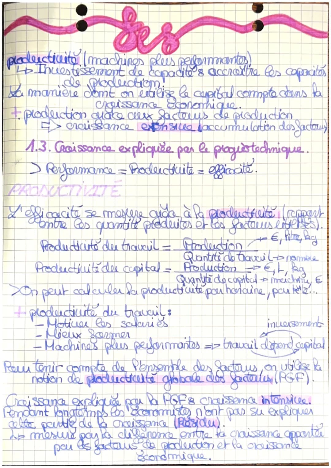 Ses
CHAPITRE 18
aco
1. Les Sources de la Goissance.
1.1. Qu'est-ce que la croissance? Comment la
mesurer?
Le croissance Economique est