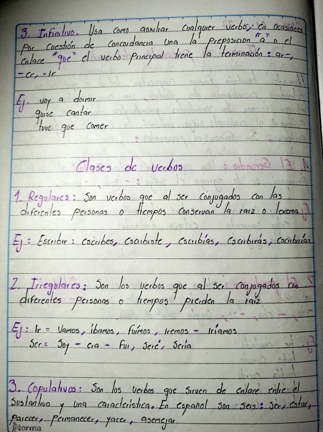 2023-01-27
Formas no personales del vabo
Llamados también Formas compuestas debido a que en su
estructura encontramos dos verbos, Uno como