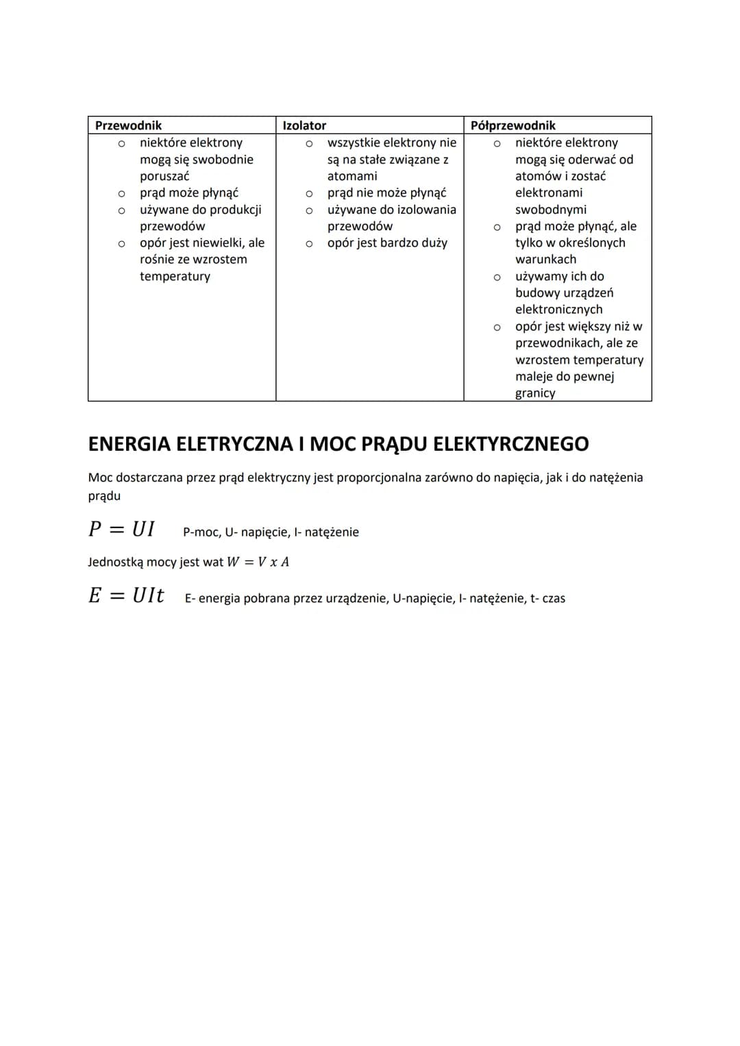 # OBWODY ELEKTRYCZNE
Prąd elektryczny- uporządkowane przepływy ładunków (metale- przepływ elektronów, roztwory-
przepływ jonów, gazy- przep