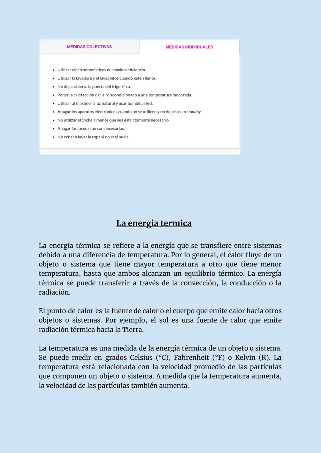 # LA ENERGÍA
La energia y sus formas
La energía es una propiedad física que se define como la capacidad de un
sistema para realizar trabaj