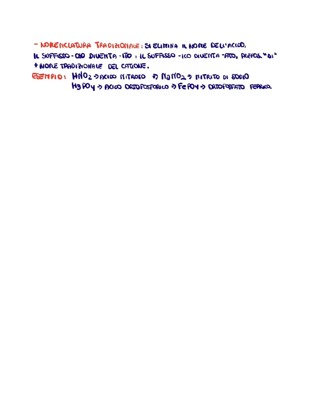 <p>I sali sono composti che si ottengono a partire da un acido, sostituendo i suoi atomi di idrogeno con atomi di metallo. Ci sono diversi
