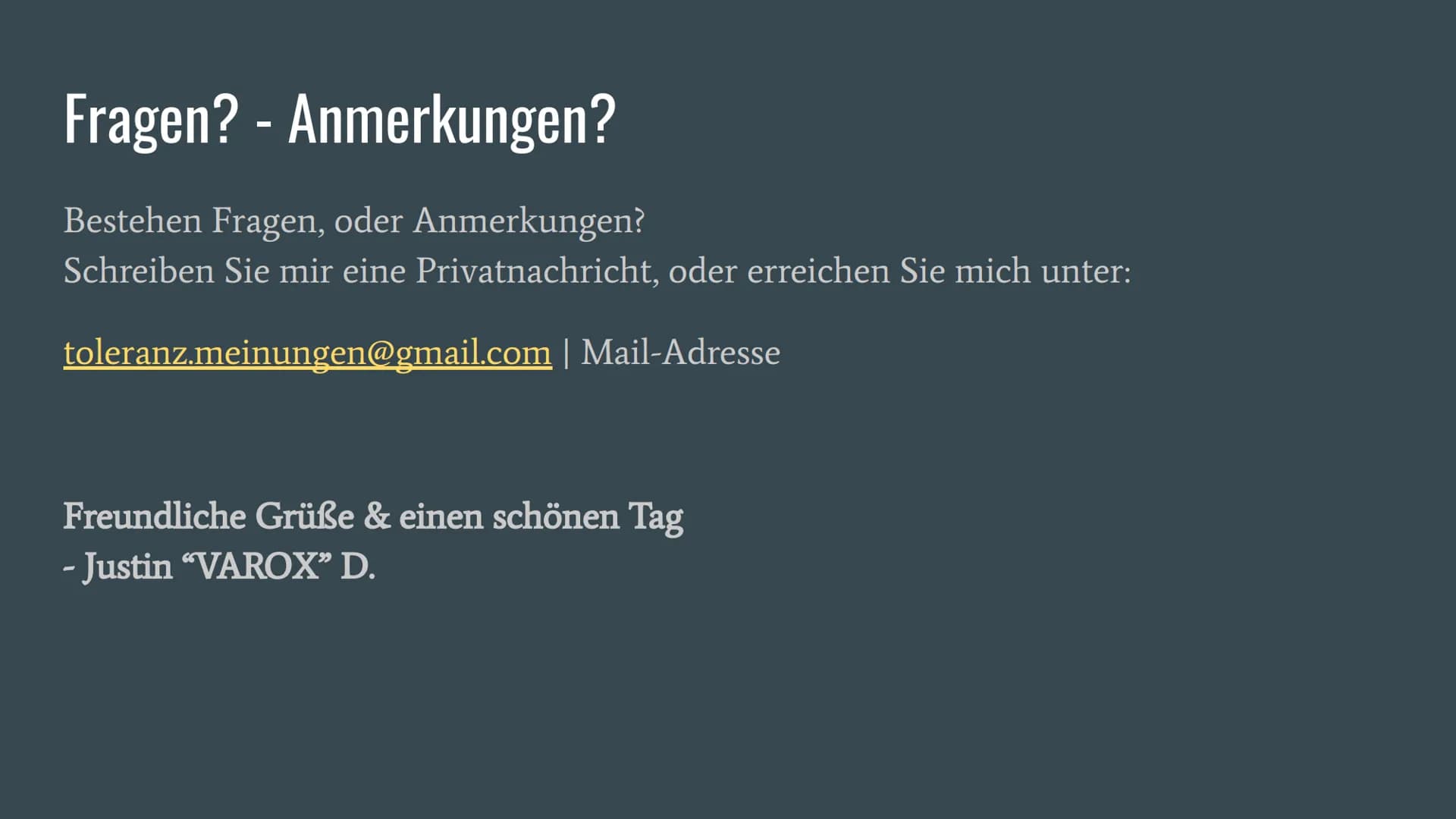 # Das DarkNet...
...
... und seine Gefahren
Eine Präsentation von Justin D. # Was ist das “DarkNet”?
- Das Darknet ist eine anonymes Net