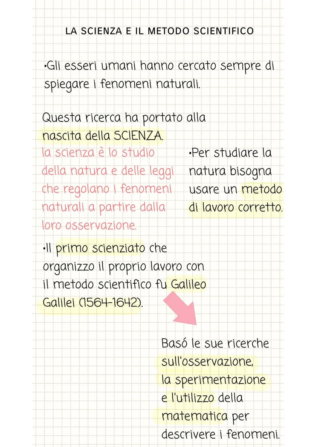 LA SCIENZA E IL METODO SCIENTIFICO
•Gli esseri umani hanno cercato sempre di
spiegare i fenomeni naturali.
Questa ricerca ha portato alla