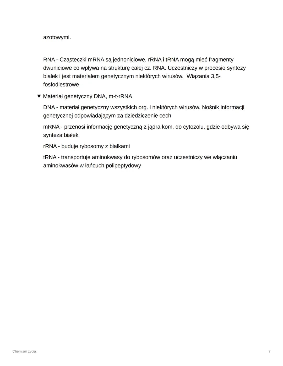 # Chemizm życia
Chemizm życia
☐ Checkbox ☑
☰ Trudność Średnie
☐ Data @September 12, 2023
▼ Czym różni się obserwacja od doświadczenia
O