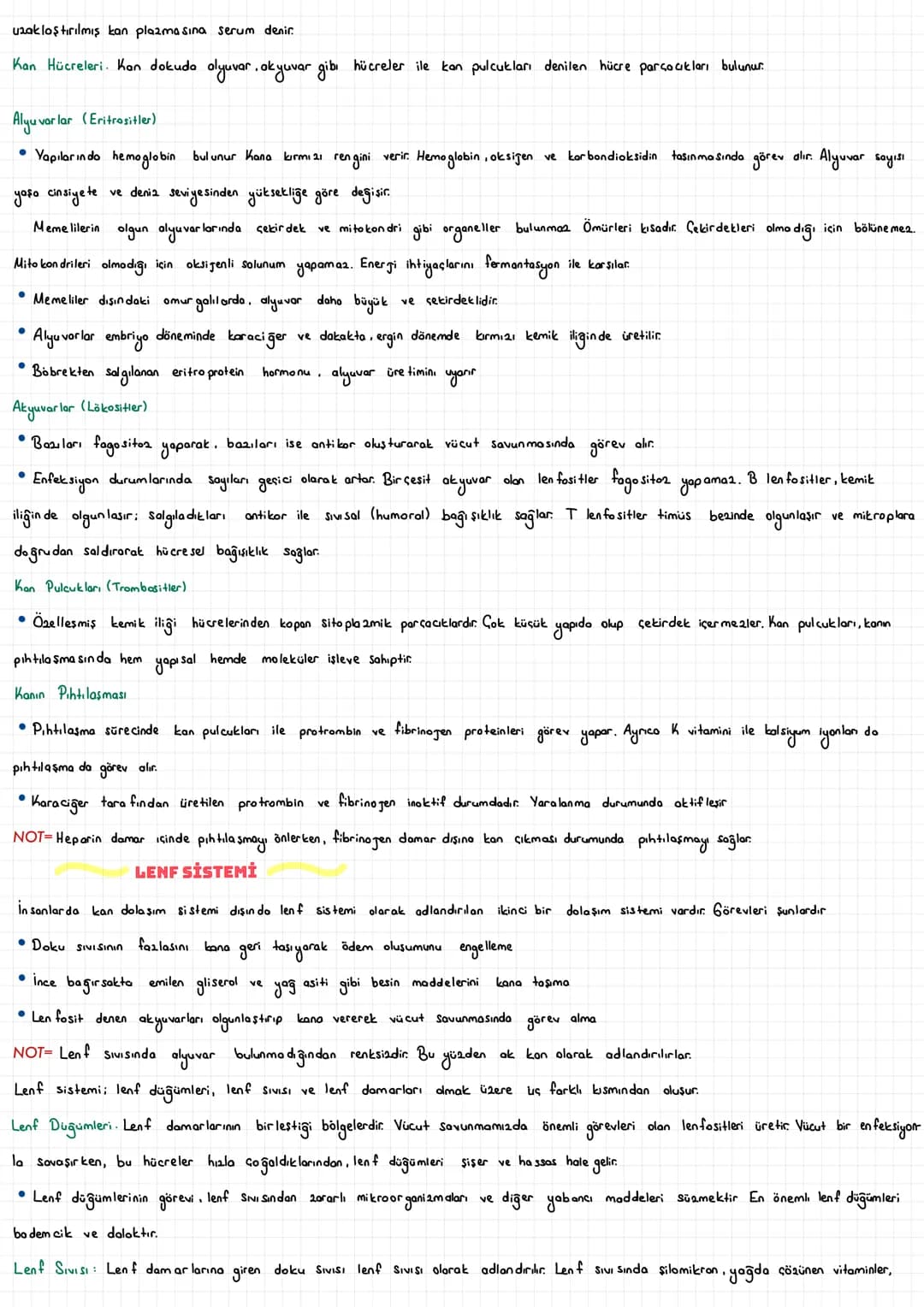 # DOLAŞIM SİSTEMİ
• Cok hücreli canlıların tüm hücreleri dış ortamla bağlantılı değildir. Bu nedenle çok hücreli canhlar; besin, oksigen g
