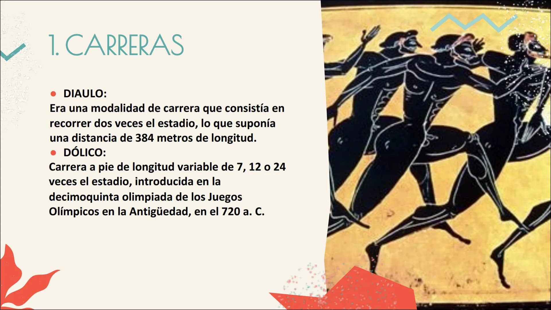<h2>Origen</h2>
<p>El origen de los Juegos Olímpicos en Grecia se remonta al año 776 a.C. Los juegos se celebraban originalmente cada cuatr