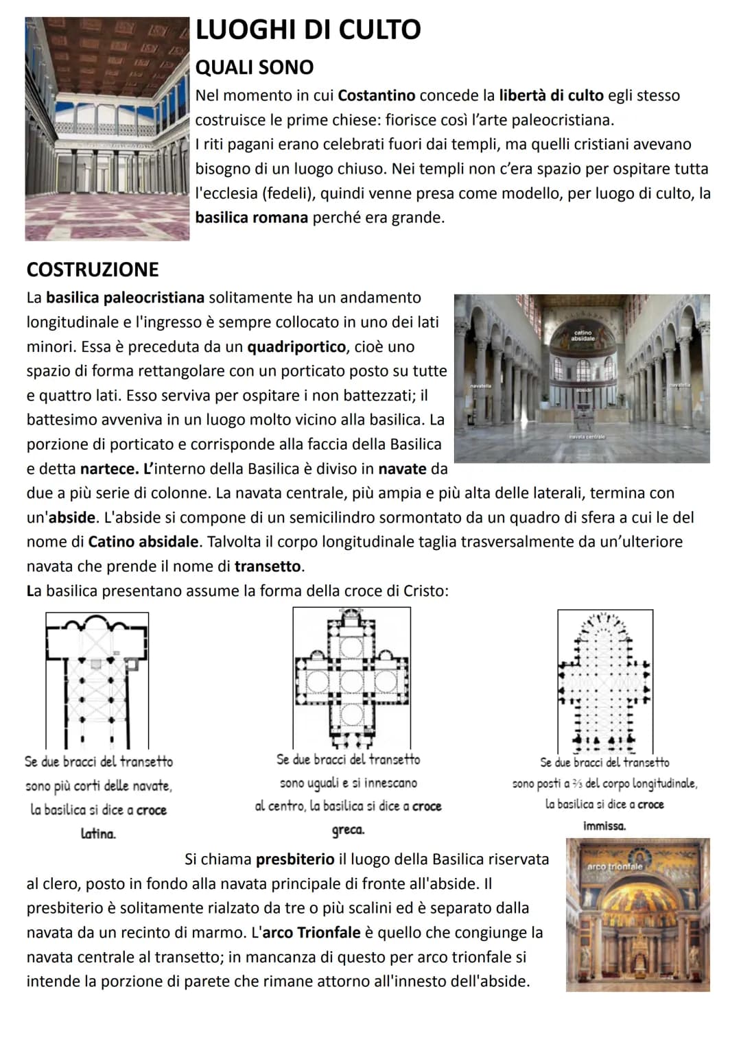 # ARTE PALEOCRISTIANA
## NASCITA
Prima dell'Editto di Milano (313 d.C.) con il quale Costantino
concedeva la libertà di culto, i cristiani