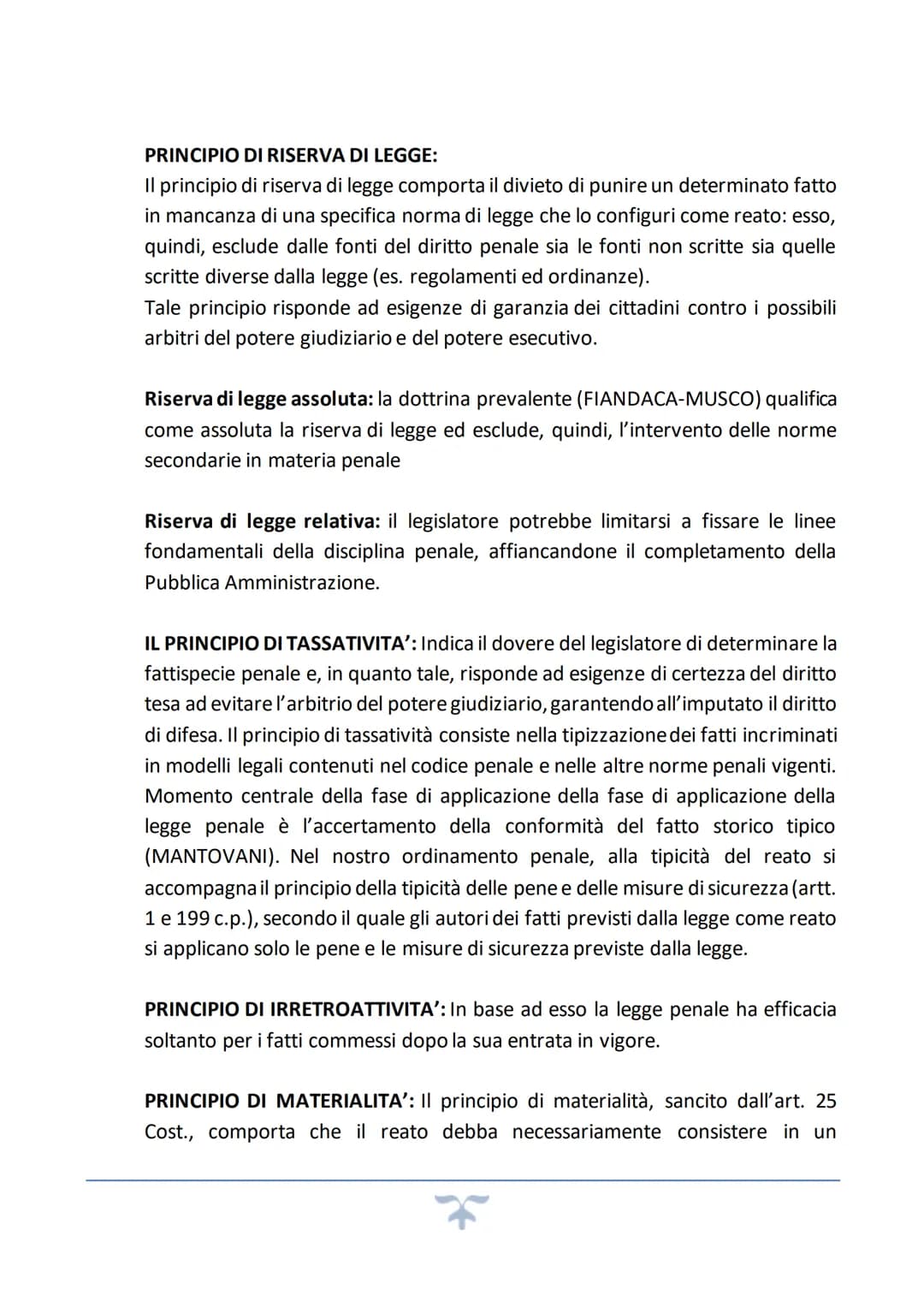 # CAPITOLO PRIMO
Concetti introduttivi
Definizione di diritto penale: costituisce quel complesso di norme giuridiche con cui lo
Stato, med