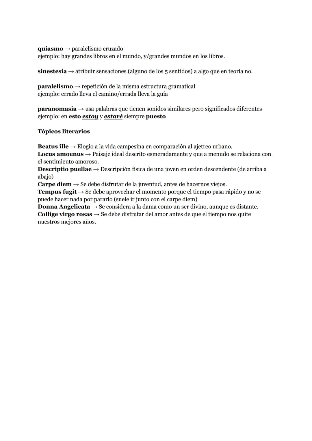 # Figuras retóricas
metáfora → comparación entre dos términos donde un término es real y el otro imaginario
y que tienen una relación de se