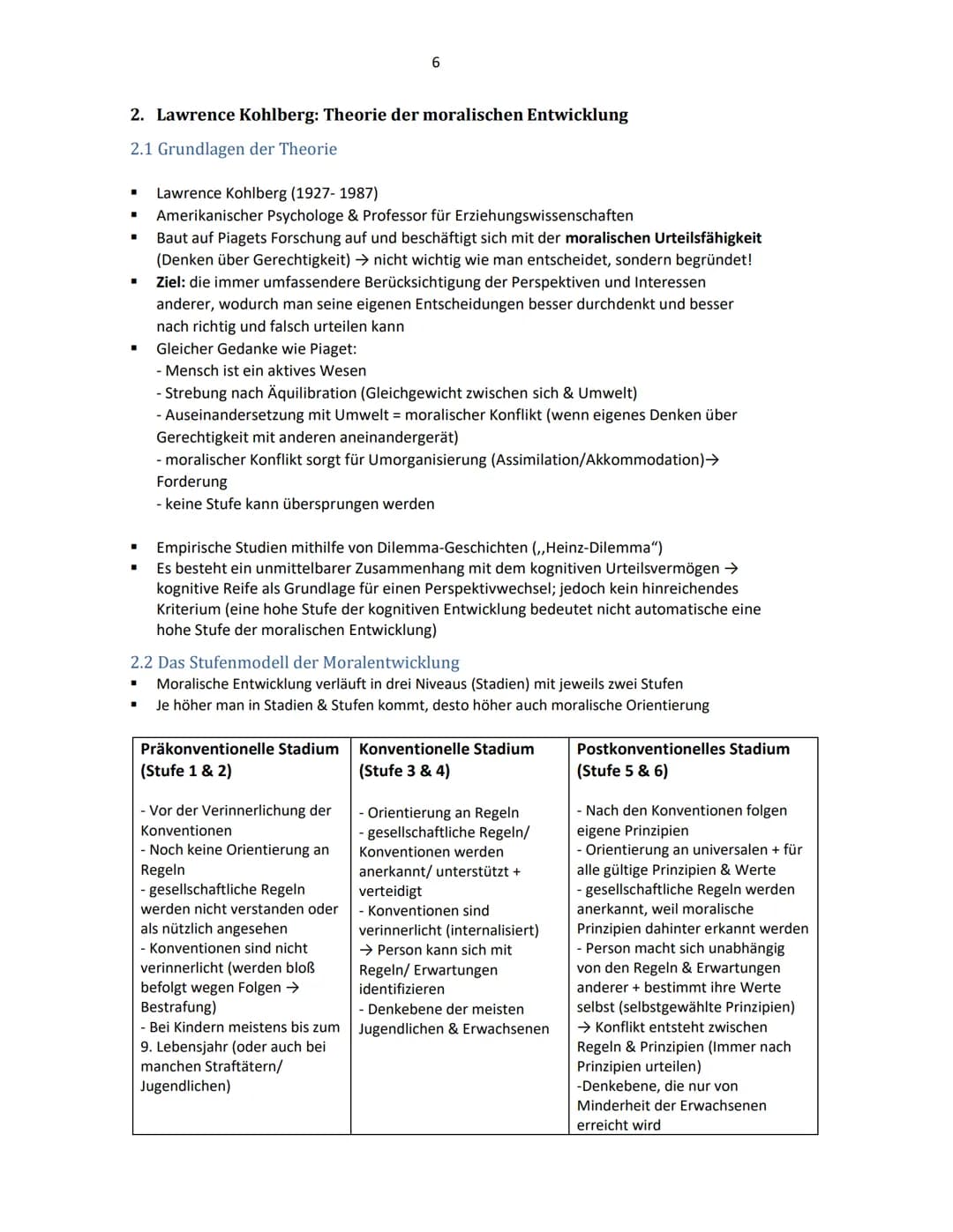 Pädagogik Lk
Lernzettel Abitur 2022
Inhalt
1. Jean Piaget: Theorie der kognitiven Entwicklung
4
1.1 Grundlagen der Theorie
4
1.2 Pädagogisc