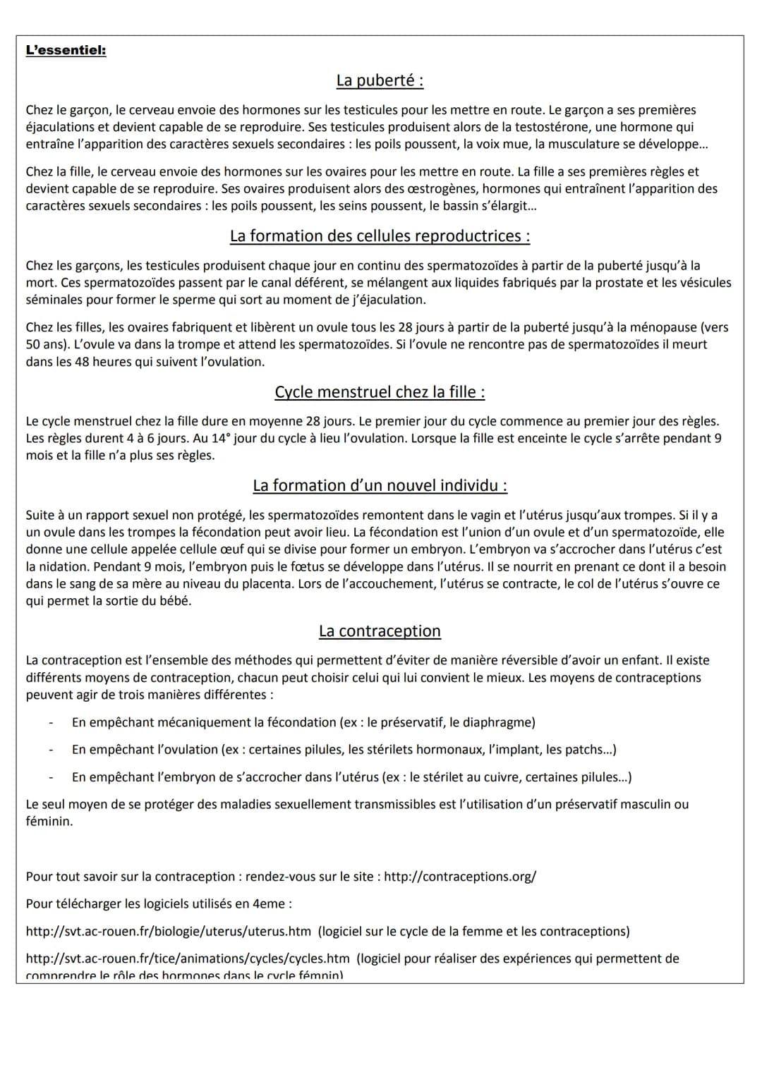 # Ce qu'il faut savoir sur la reproduction humaine:
# Schéma des appareils reproducteurs de l'homme et de la femme :
Canal déférent
Os du