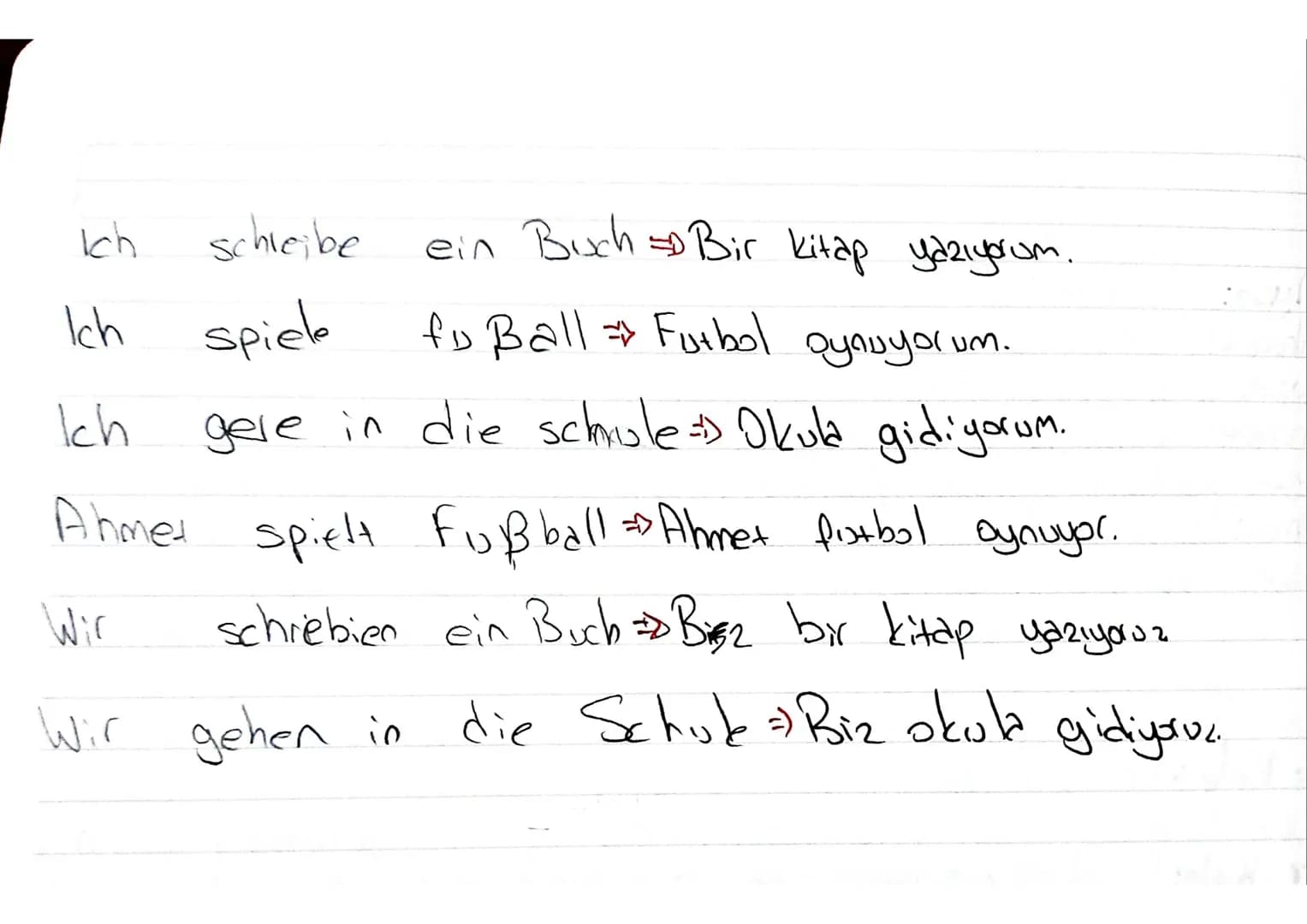 Begris Bung Selamlasma
Hallo Merhaba
Guten magen Günaydın
Guten tig İyi gunler/ögener
Guten abend İyi akşamlar
Gute nacht İyi geceler