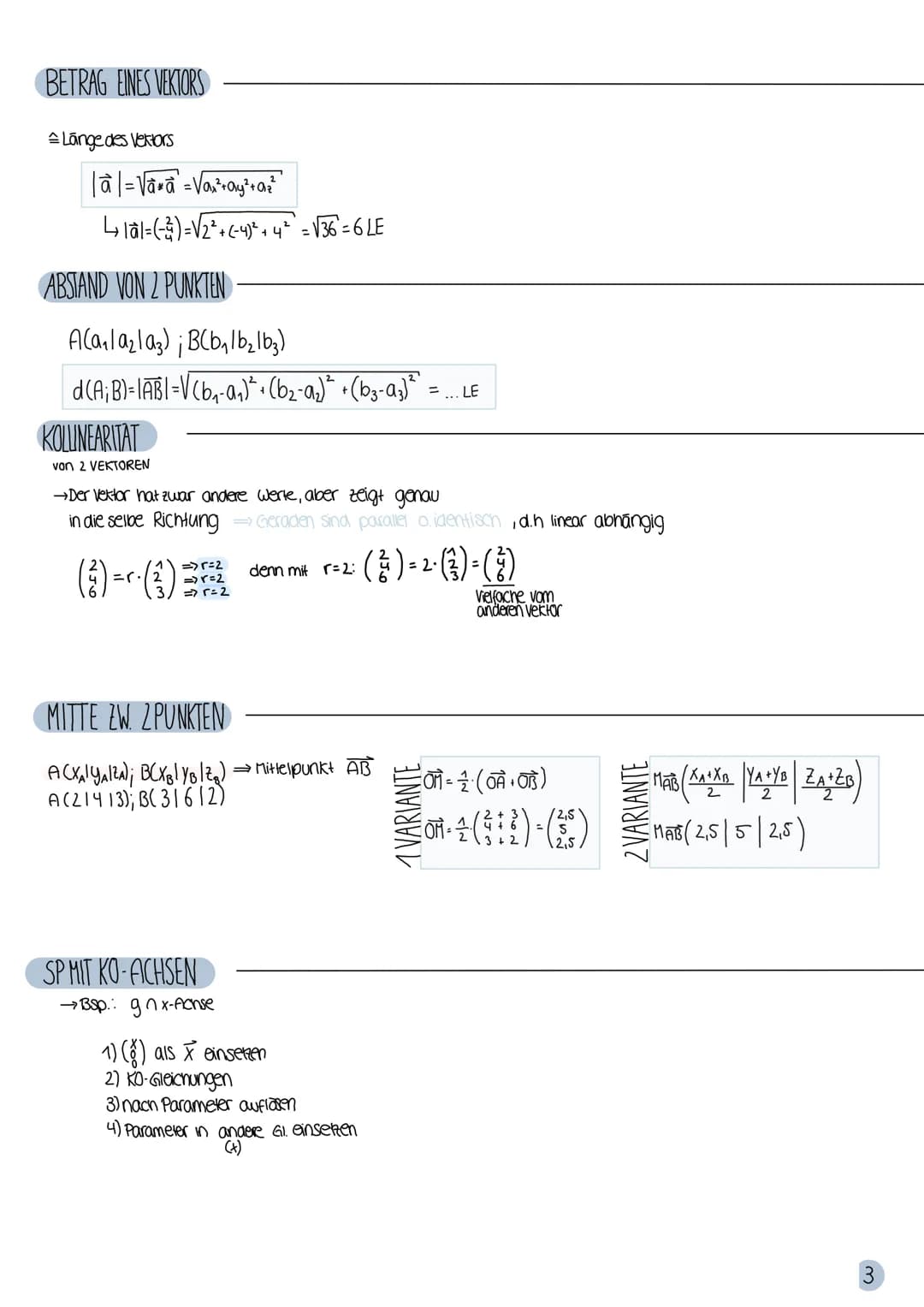 Lineare Algebra &
Analytische Geometrie
Q2 # Lineare gleichungssysteme
## AQUIVALENZUMFORMUNG
→ 2Gleichungen können vertauscht werden
→