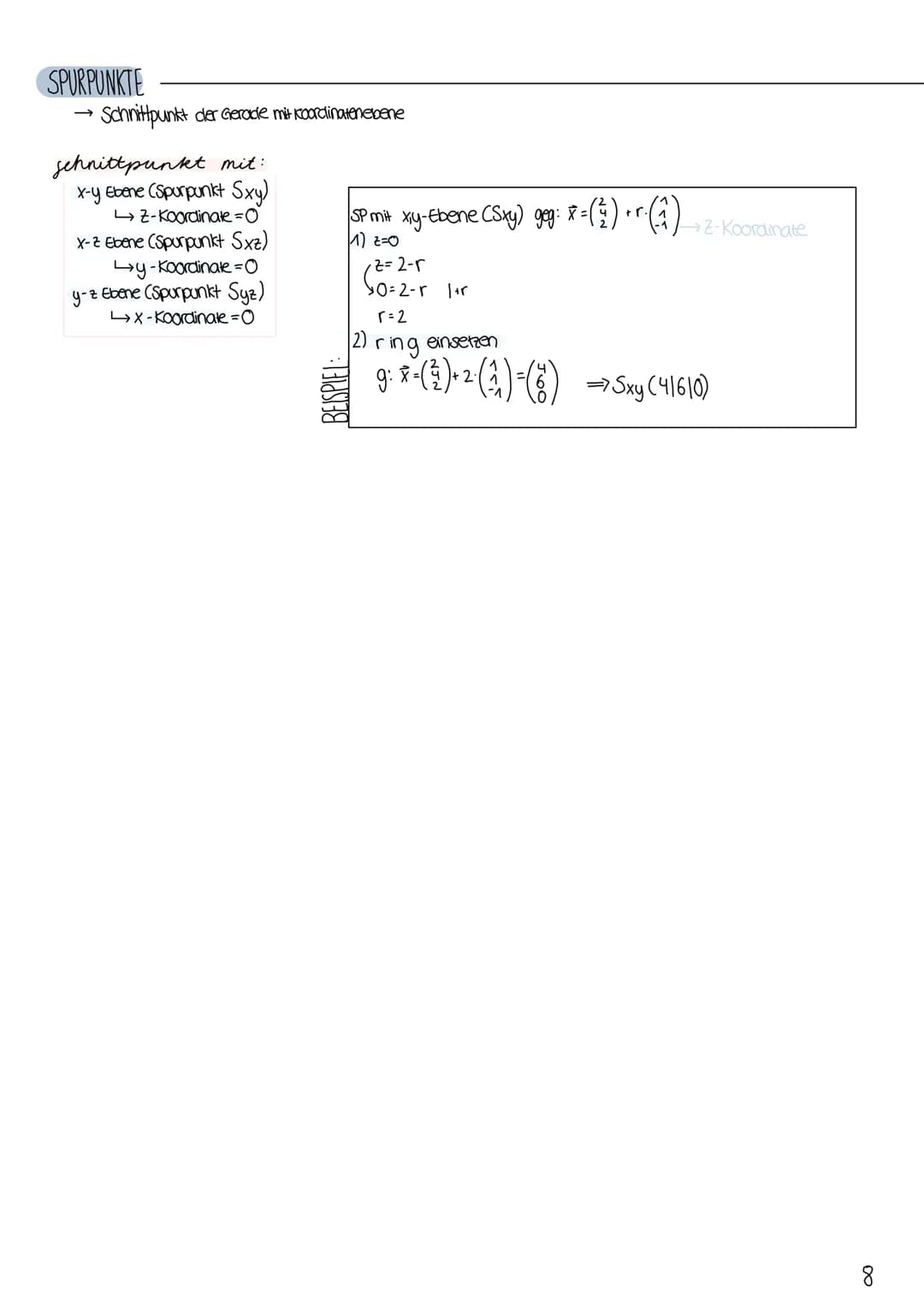 Lineare Algebra &
Analytische Geometrie
Q2 # Lineare gleichungssysteme
## AQUIVALENZUMFORMUNG
→ 2Gleichungen können vertauscht werden
→
