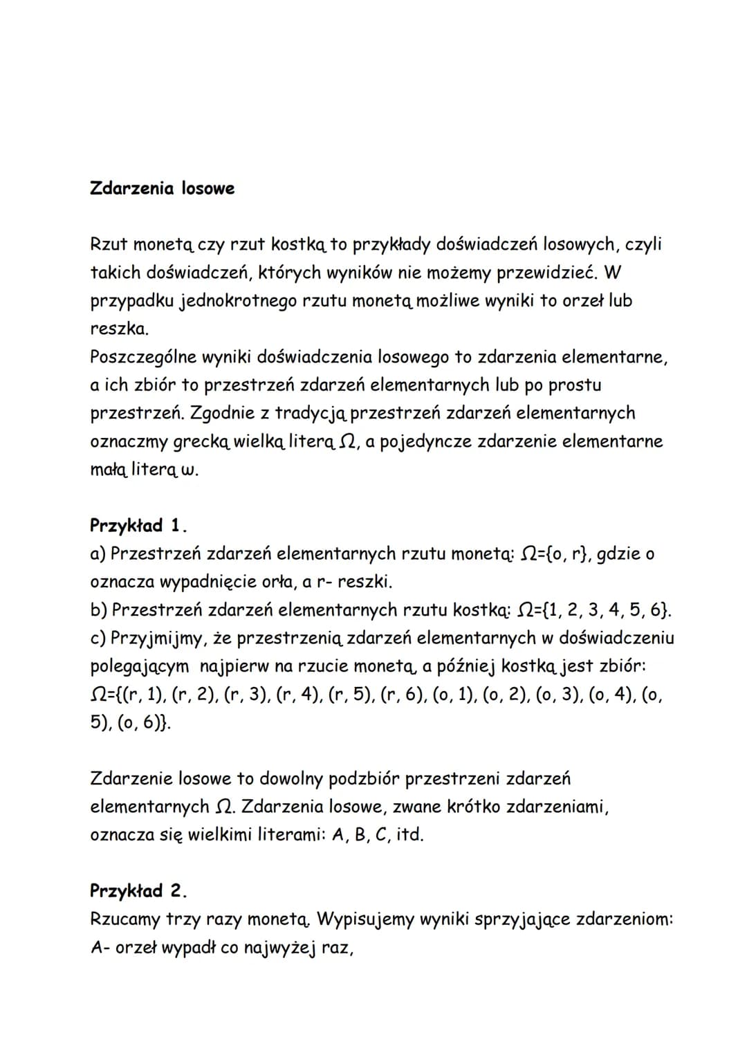 # WPROWADZENIE DO KOMBINATORYKI I RACHUNKU PRAWDOPODOBIEŃSTWA
Kombinatoryka jest działem matematyki, który zajmuje się zbiorami
skończonymi