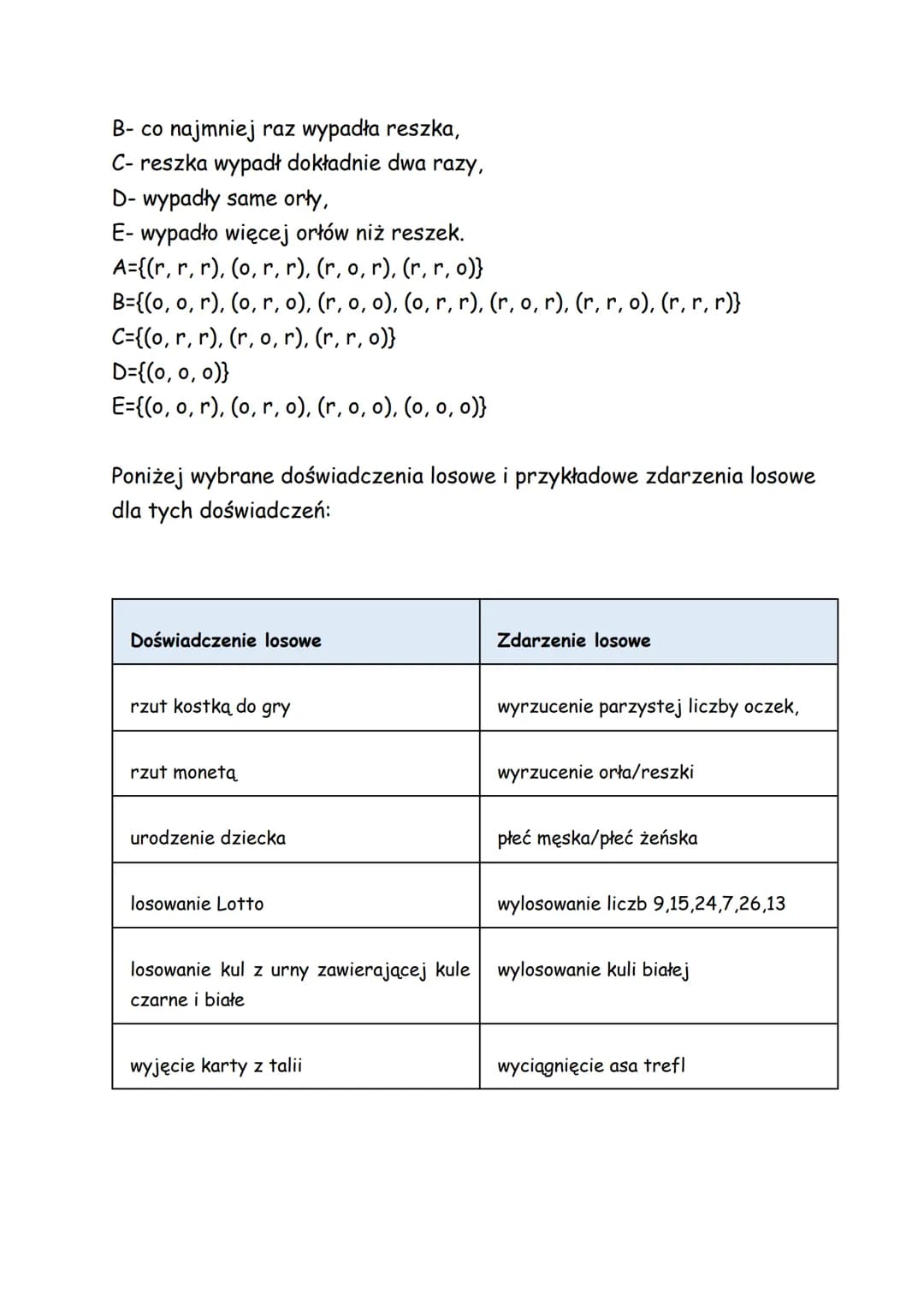 # WPROWADZENIE DO KOMBINATORYKI I RACHUNKU PRAWDOPODOBIEŃSTWA
Kombinatoryka jest działem matematyki, który zajmuje się zbiorami
skończonymi