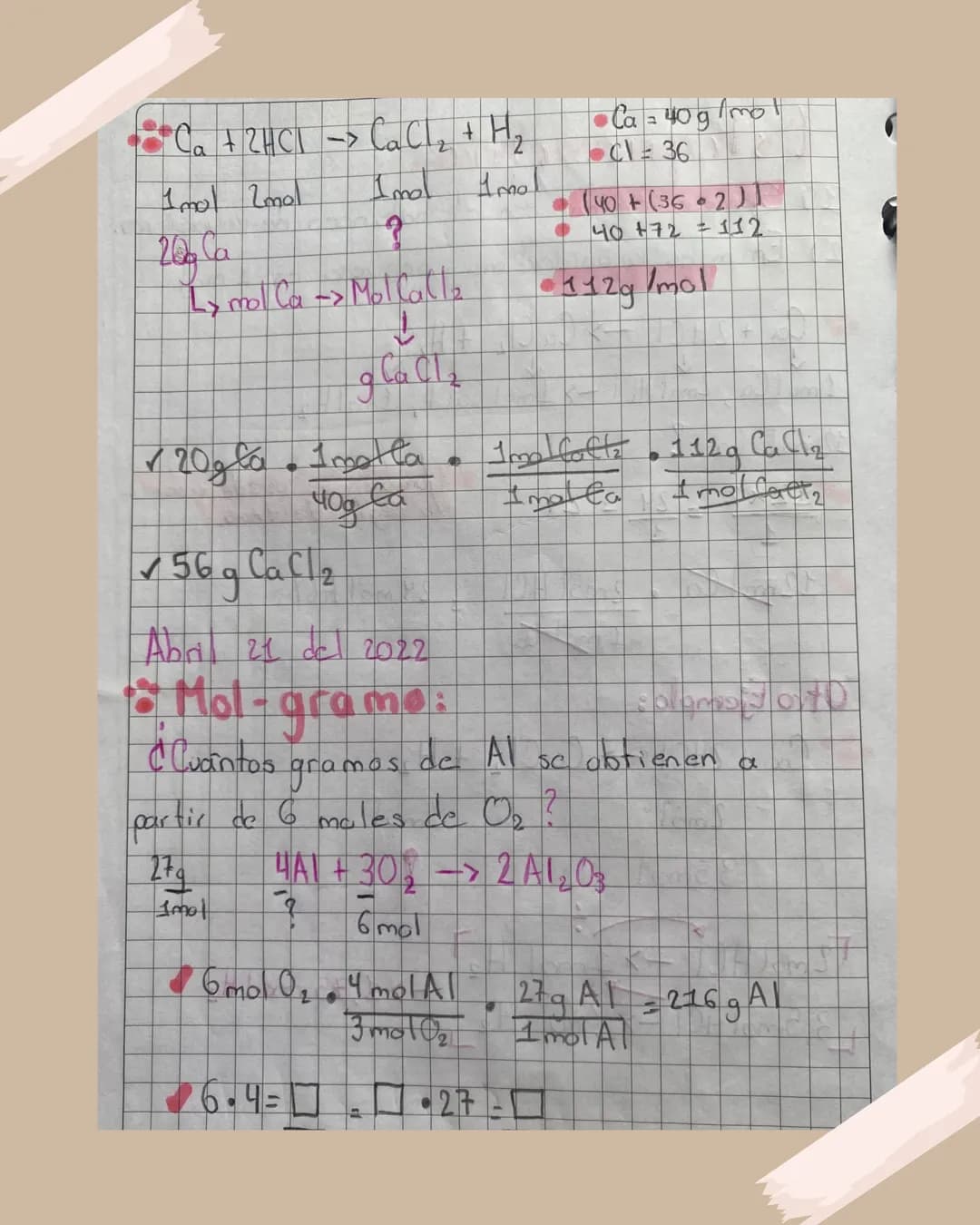 # Estequiometría
Apuntes para Bachillerato cotequiometrra
19 04 22
# Estequiometría:
1) Siampre iniciar con el balancco de ecuaciones.
2)