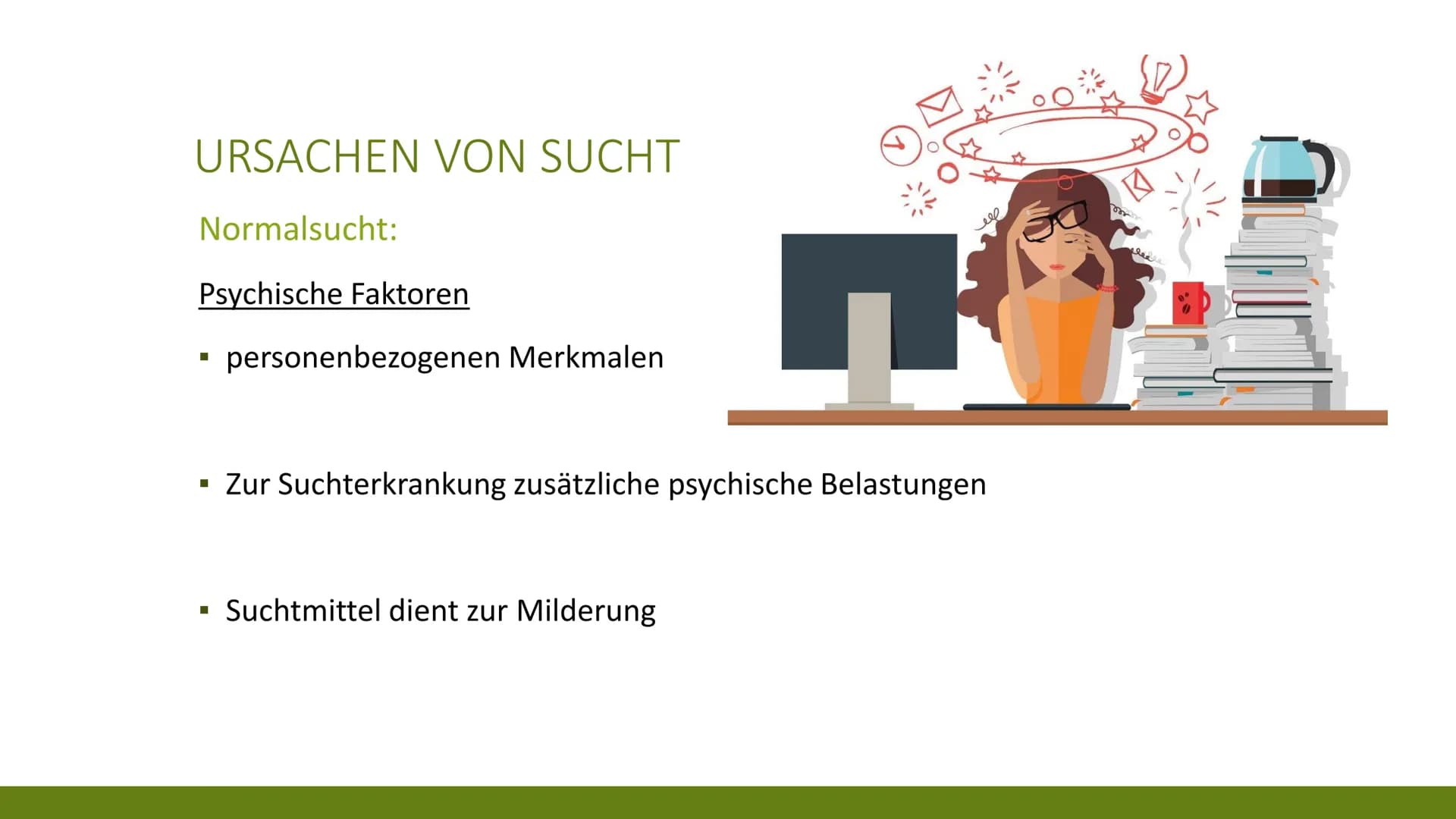 23
50
09
26
24
61
62
25
63
64
65
SPORTSUCHT
KRISTINA UND KATHRIN
99 GLIEDERUNG
■ Was ist Sucht?
■ Ursachen von Sucht
■ Arten von Sportsuc