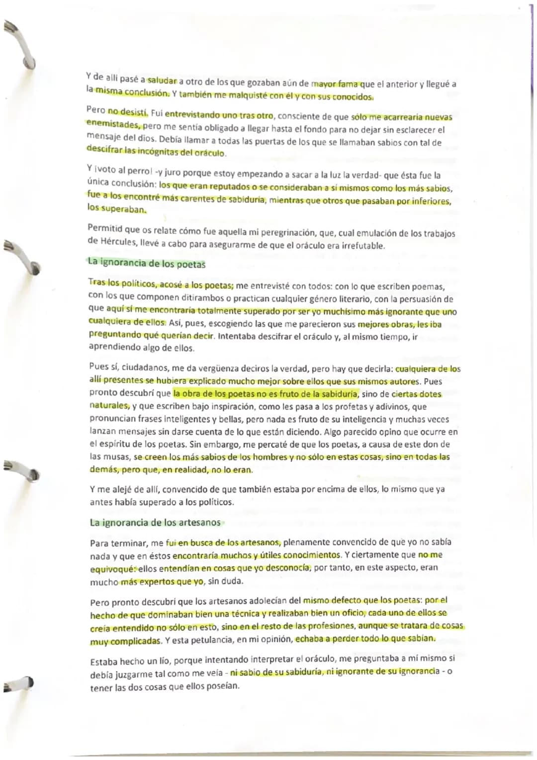 APOLOGIA SOCRATES
1ª PARTE
Introducción
- cualidades del orador
- Estilo del alegato
Primeras acusacioneS
- 10) awado anonimos
- El ori