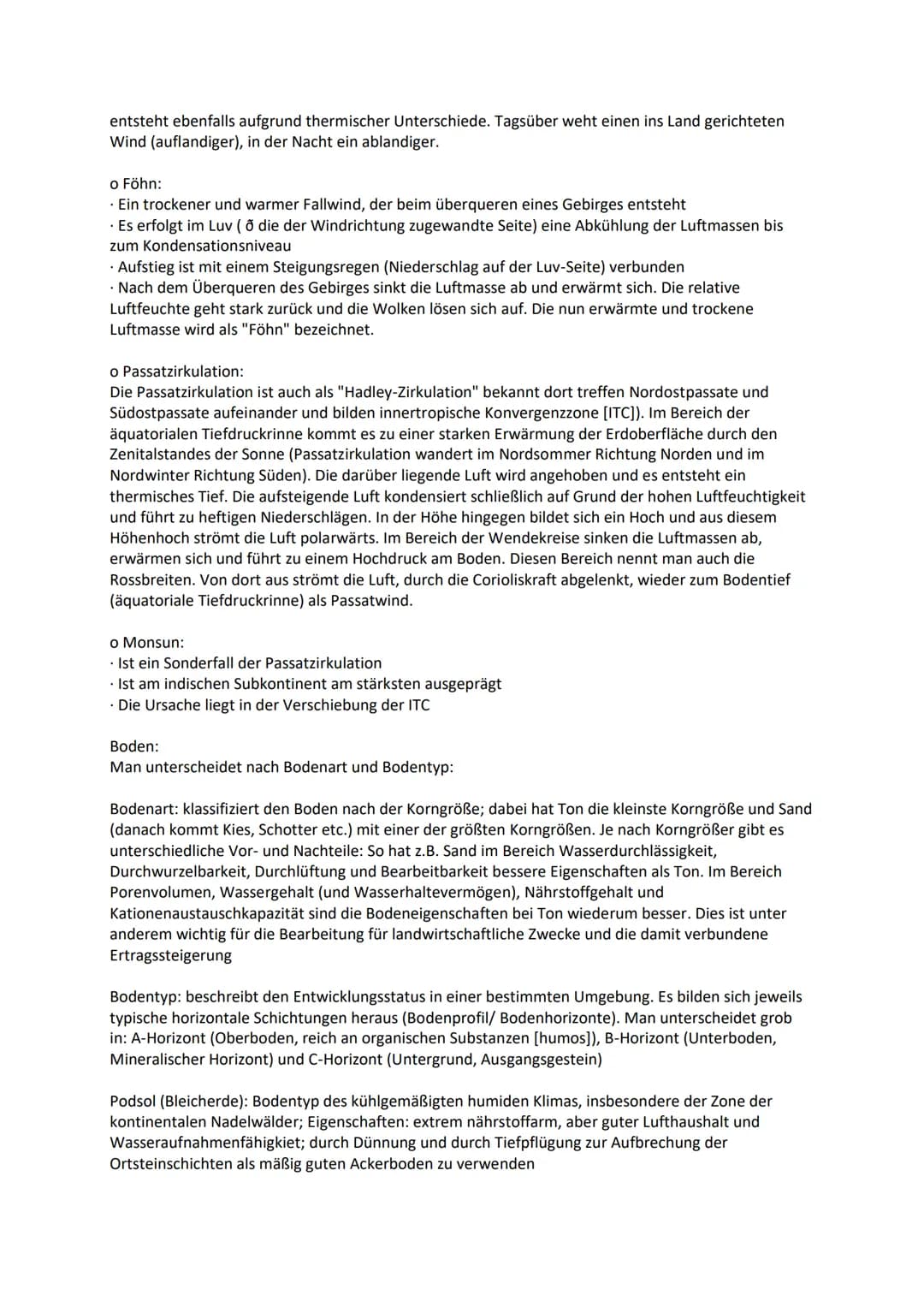 ABI - Wiederholung Erdkunde
Klimaklassifikation & Vegetationszonen:
o Polare Zone
o Tundra (subpolare Klimazone)
o Boreale (nördliche) N