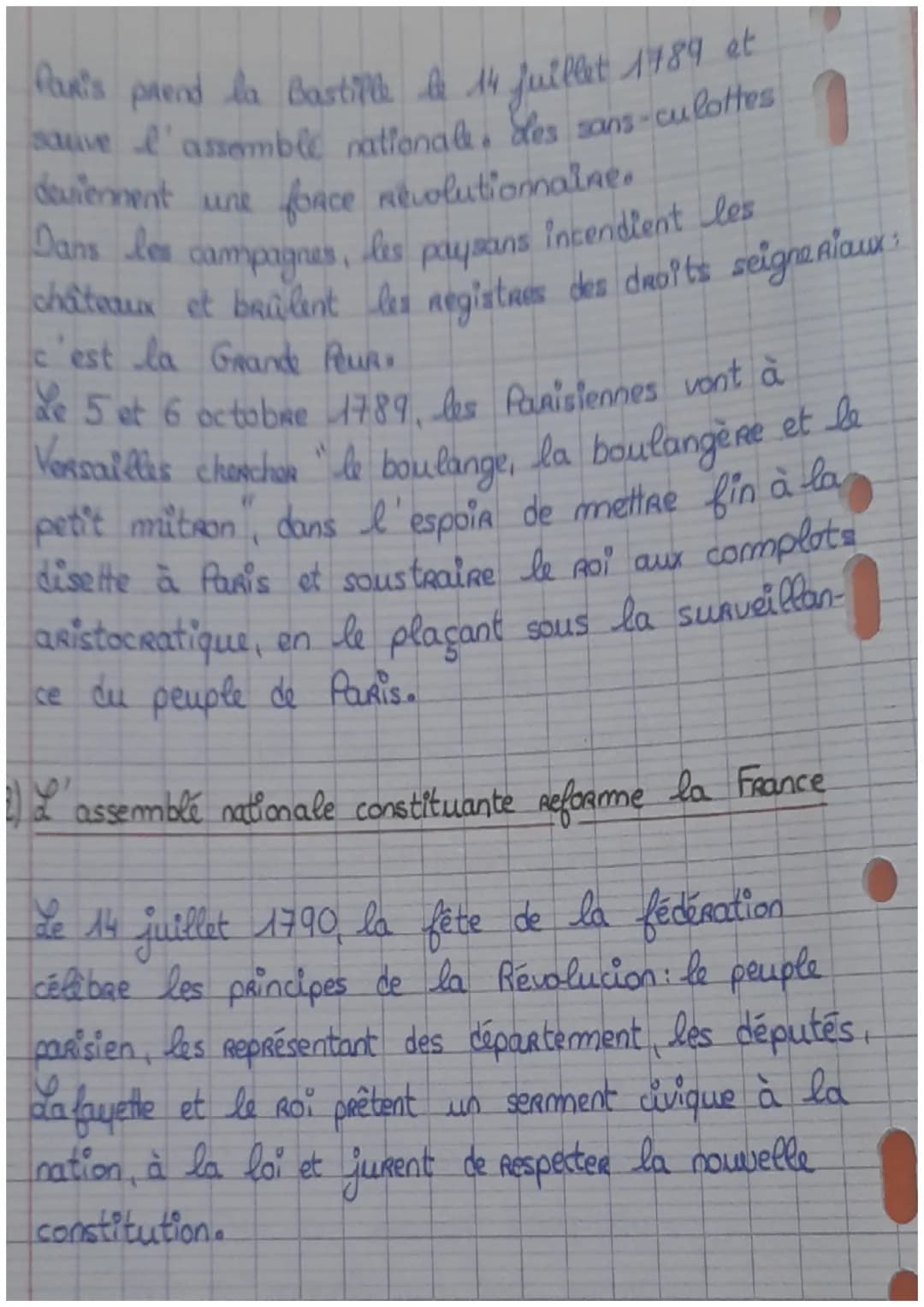 # histoire: L'europe boulversée par la Révolution française
Vocabulaire et mots clefs:
assemblé constituante: assemblé de député dont la
m