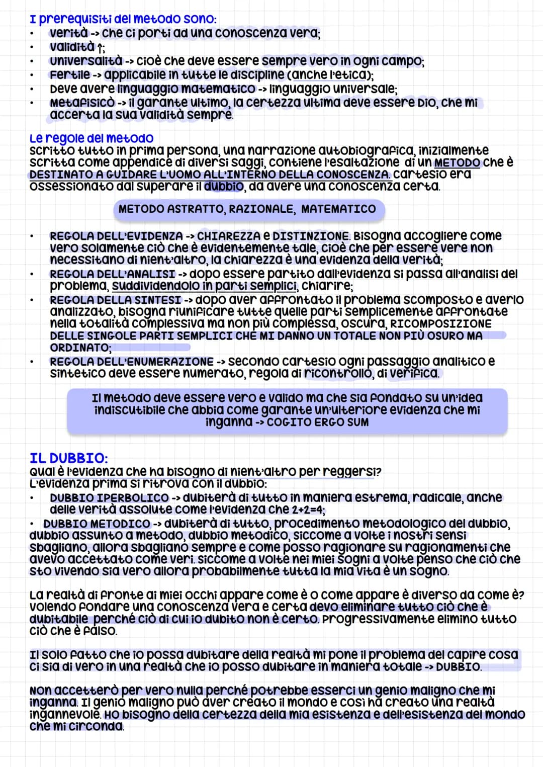 # CARTESIO
**VITA**: Nasce nel 1596 in Francia da una famiglia di
piccola nobiltà, studia in un collegio di gesuiti e da
subito evince un g