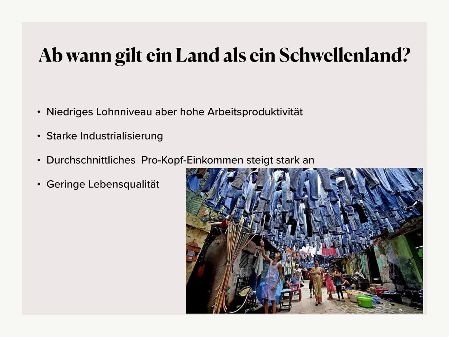 # Entwicklungsländer-
# Schwellenländer-
# Industrieländer # Inhaltsverzeichnis
* Ab wann gilt ein Land als Entwicklungsland?
* Ab wann