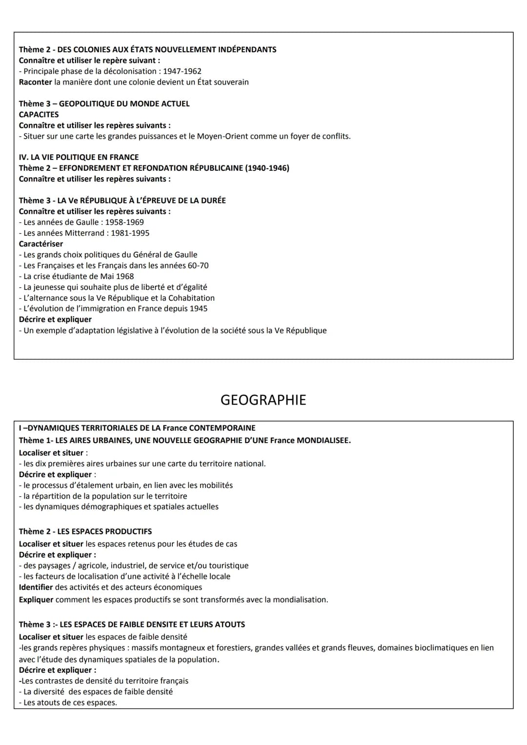 # FICHES DE REVISIONS BREVET
UN SIÈCLE DE TRANSFORMATIONS (1910-2010)
1910 Début du fordisme
1928 Fleming découvre les antibiotiques
AUG