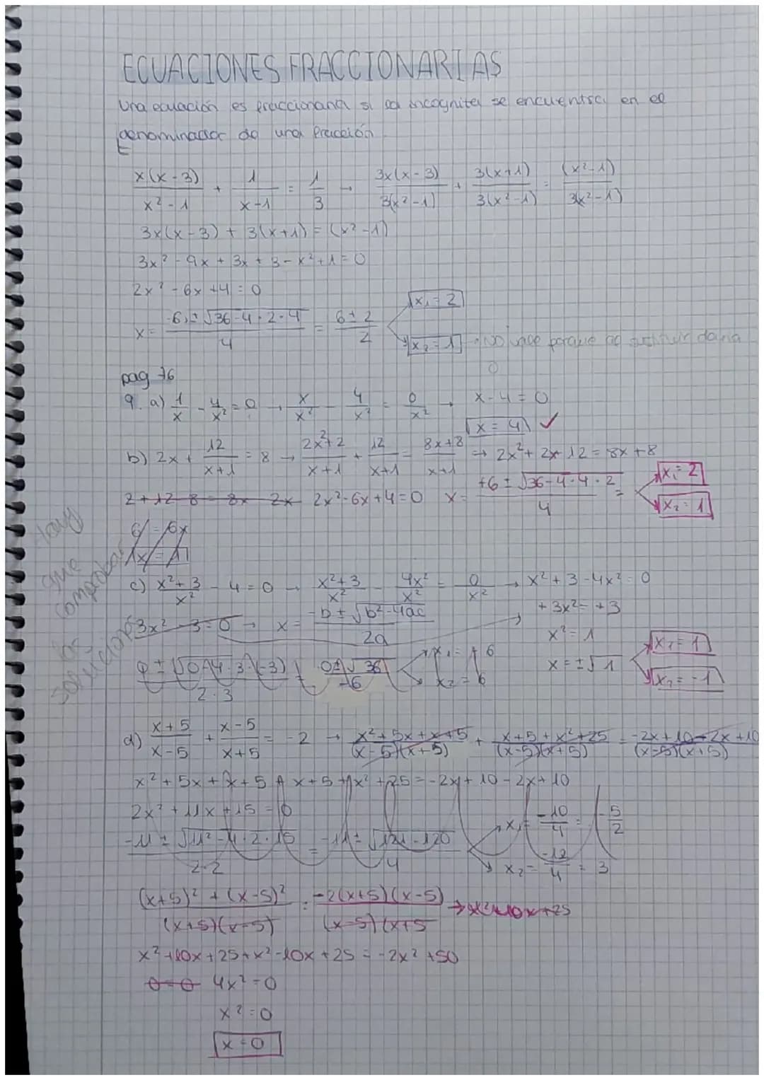 # TEMA 9: ECUACIONES
# ECUACIONES DE 1° GRADO
Una ecuación es de primer grado con una incognita si puede
expresarse en la forma:
$ax+b=0$