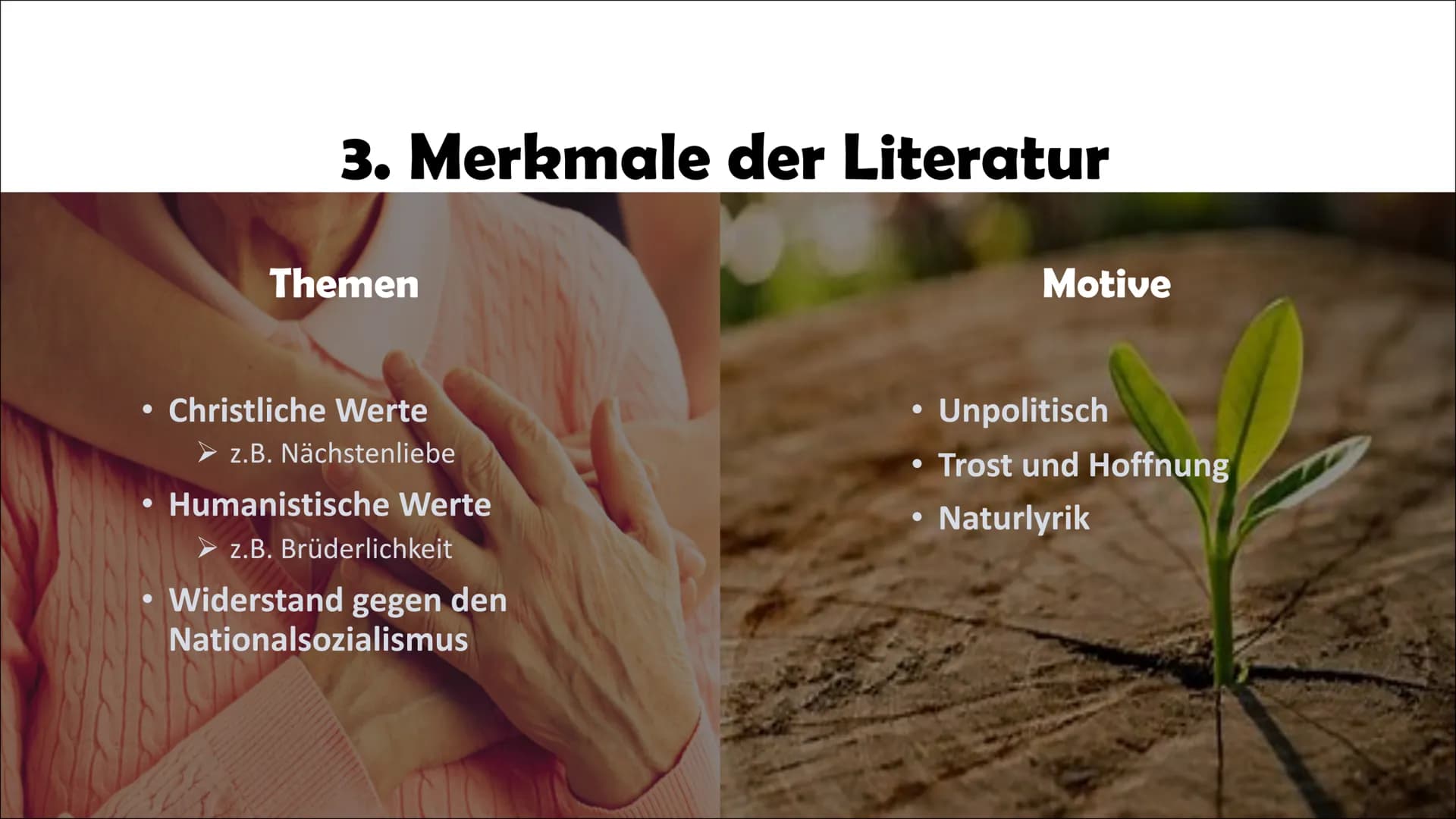 Literatur der „Innere Emigration“
, 10.02.23 # Gliederung
1. Innere Emigration
1.1 Begriffserklärung
1.2 Definition
2. Historischer Kontex