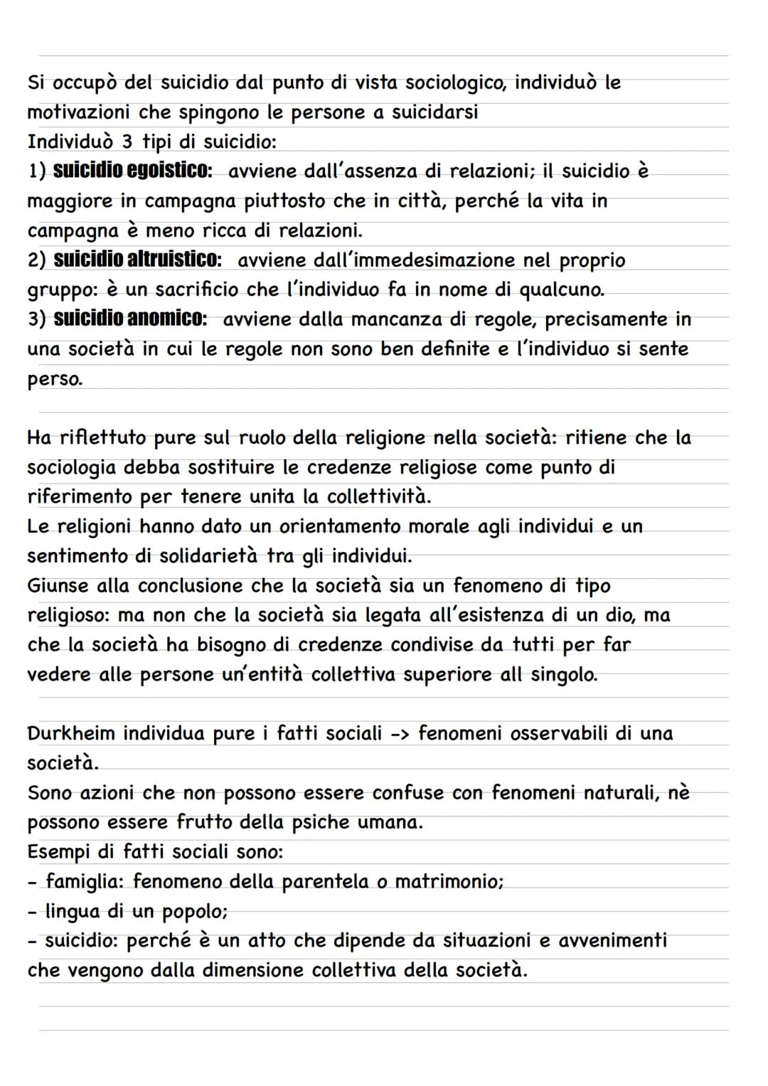 # DURKHEIM
Durkheim è il più importante sociologo
dell'epoca classica, cercò di comprendere in che
modo la società classica poteva mantener