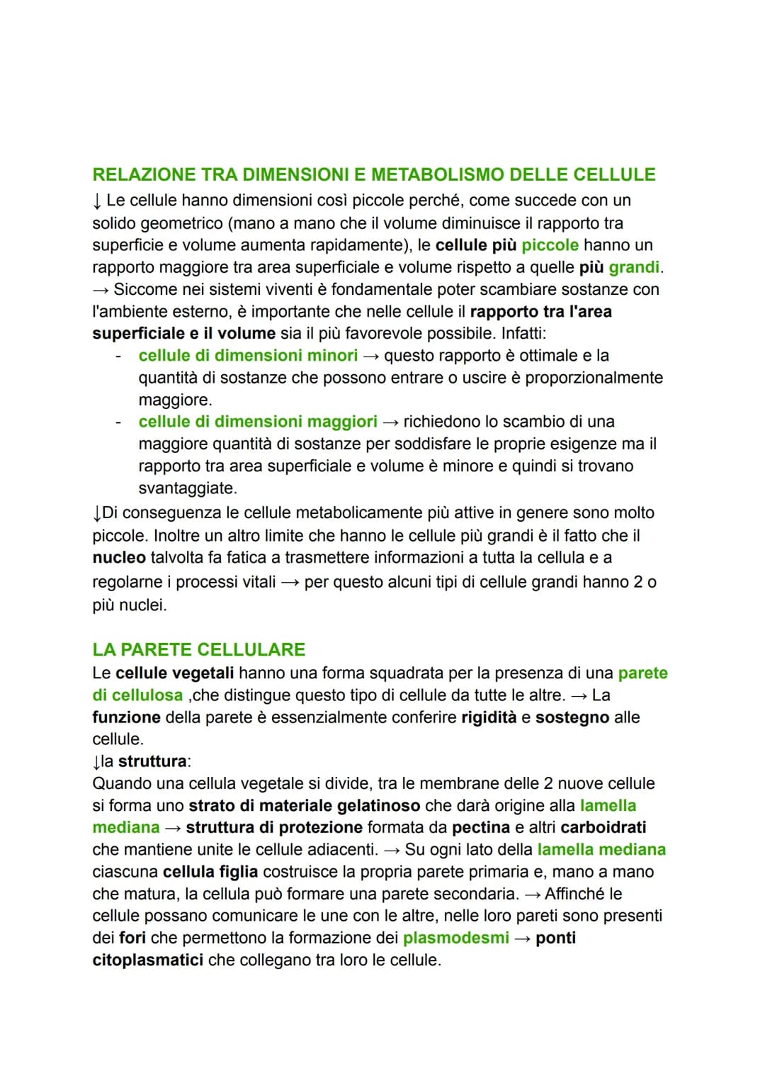 # LA CELLULA
GRADO DI COMPLESSITÀ DELLA MATERIA VIVENTE
↳ 1. ATOMO
2. MOLECOLA
3. BIOMOLECOLA
4. CELLULA (la più piccola parte dell'ess