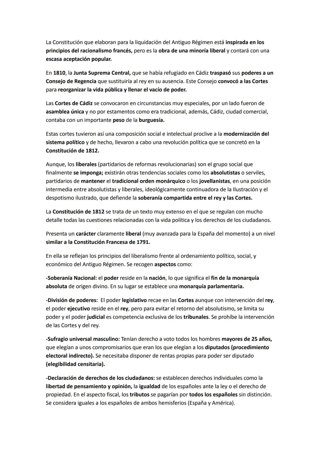 # LIBERALISMO FRENTE A ABSOLUTISMO
1. LA OCUPACIÓN NAPOLEÓNICA
En 1788 asciende al trono Carlos IV que tendrá que afrontar el estallido de