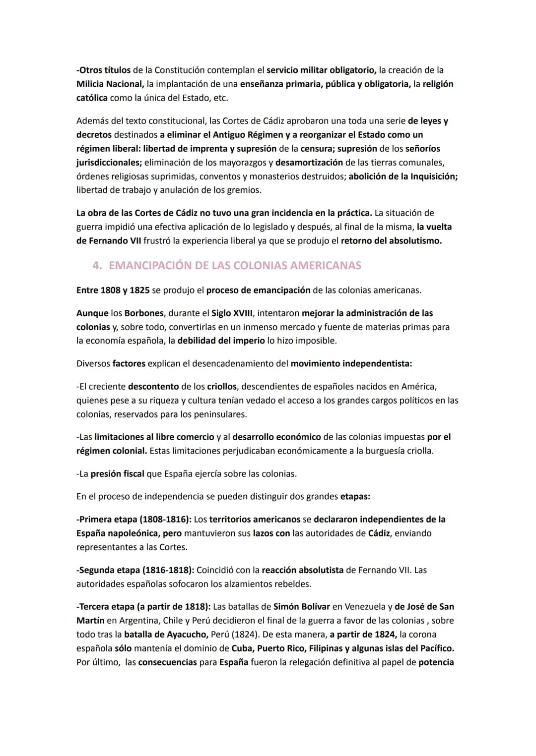 # LIBERALISMO FRENTE A ABSOLUTISMO
1. LA OCUPACIÓN NAPOLEÓNICA
En 1788 asciende al trono Carlos IV que tendrá que afrontar el estallido de