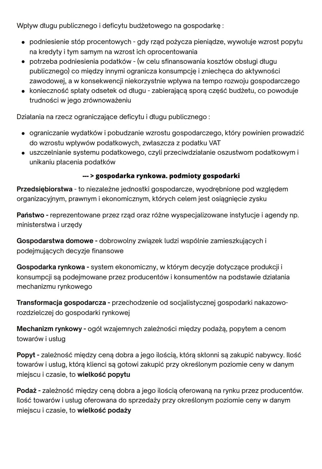 # Gospodarka rynkowa
---> rola państwa w gospodarce
Alokacja - rozdysponowanie czynników produkcji np. zasobów naturalnych oraz kapitału d