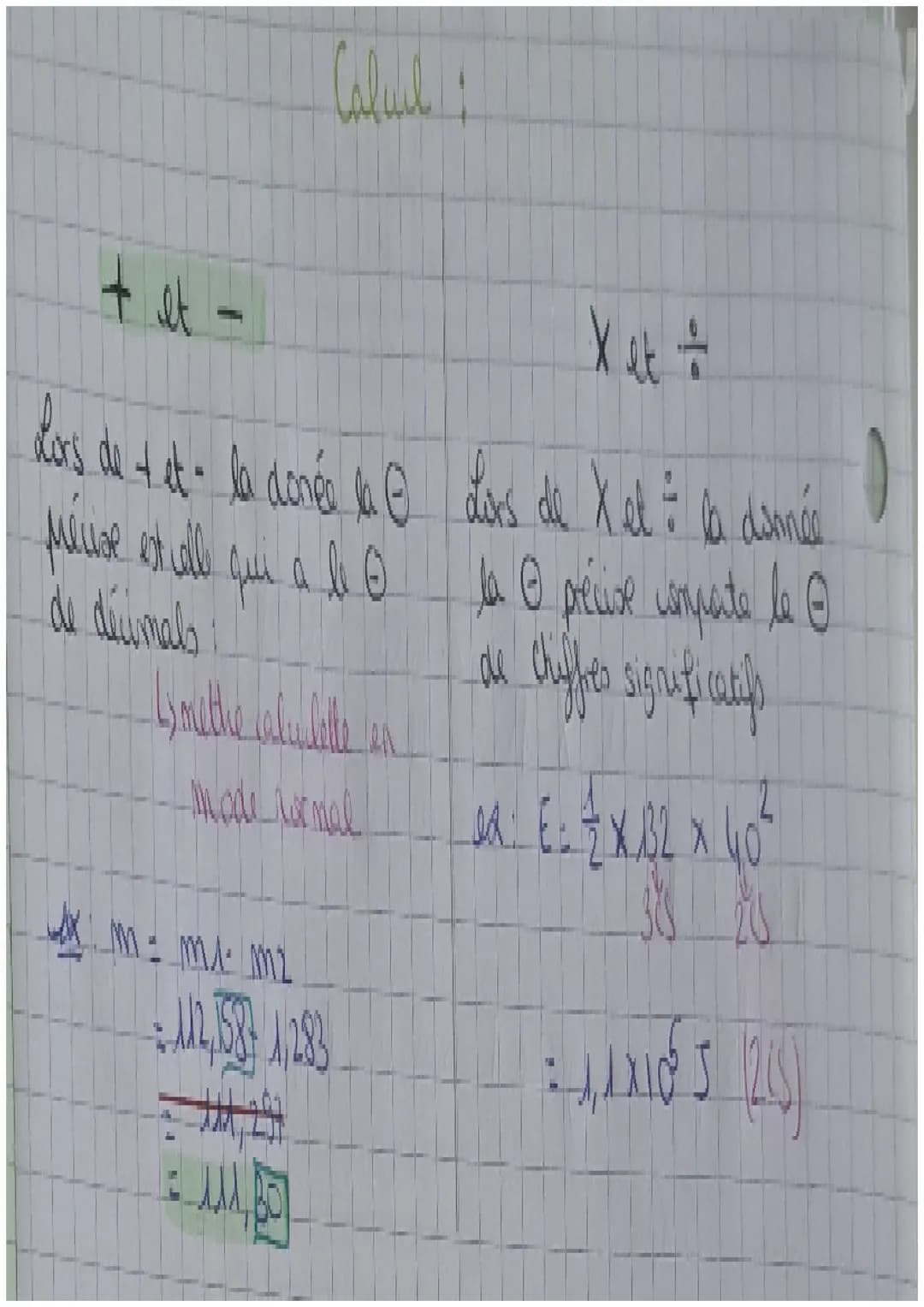 # PHYSIQUE-CHIMIE
Ecriture Suentifique
$1 < a < 10$
$a x 10^n$ necalif
sou zo negat
pesity 20
+ grand quic
I plus preted que
Is peut êtr