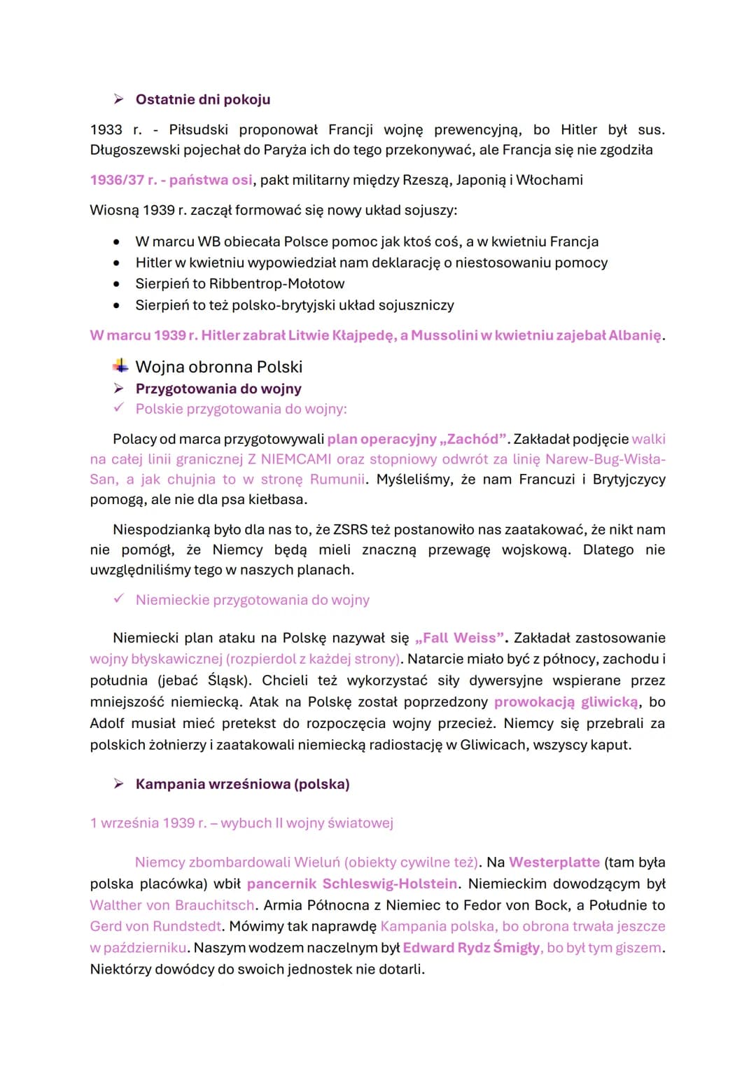 # II wojna światowa
+ Świat przed wybuchem wojny
➤ Upadek ładu wersalskiego i ekspansja III Rzeszy
Na początku lat 30. w Europie z Wielki