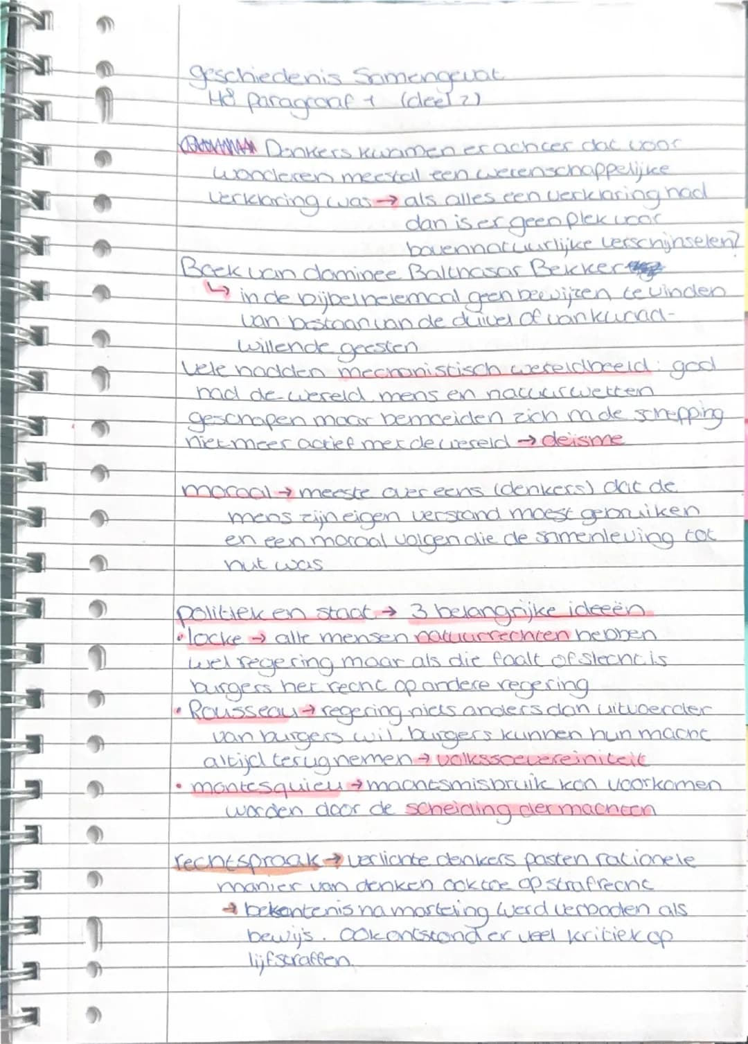 geschiedenis Samenguat
Hå paragraaf + (deel 2)
VAN Denker's kwamen er achcer dac voor
wonderen meestal een wetenschappelijke
Verklaring was