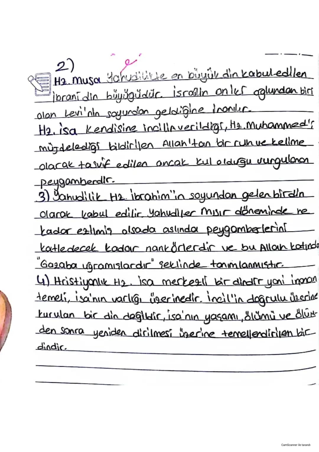 5. ünite - Yahudilik ve Hristiyanlık
1) Kitâb-ı Mukaddes Mukaddes kitap veya
Kutsal Kitap, Esti Ahit ve Yeni Ahit'i kapsayan,
Hristiyan ina