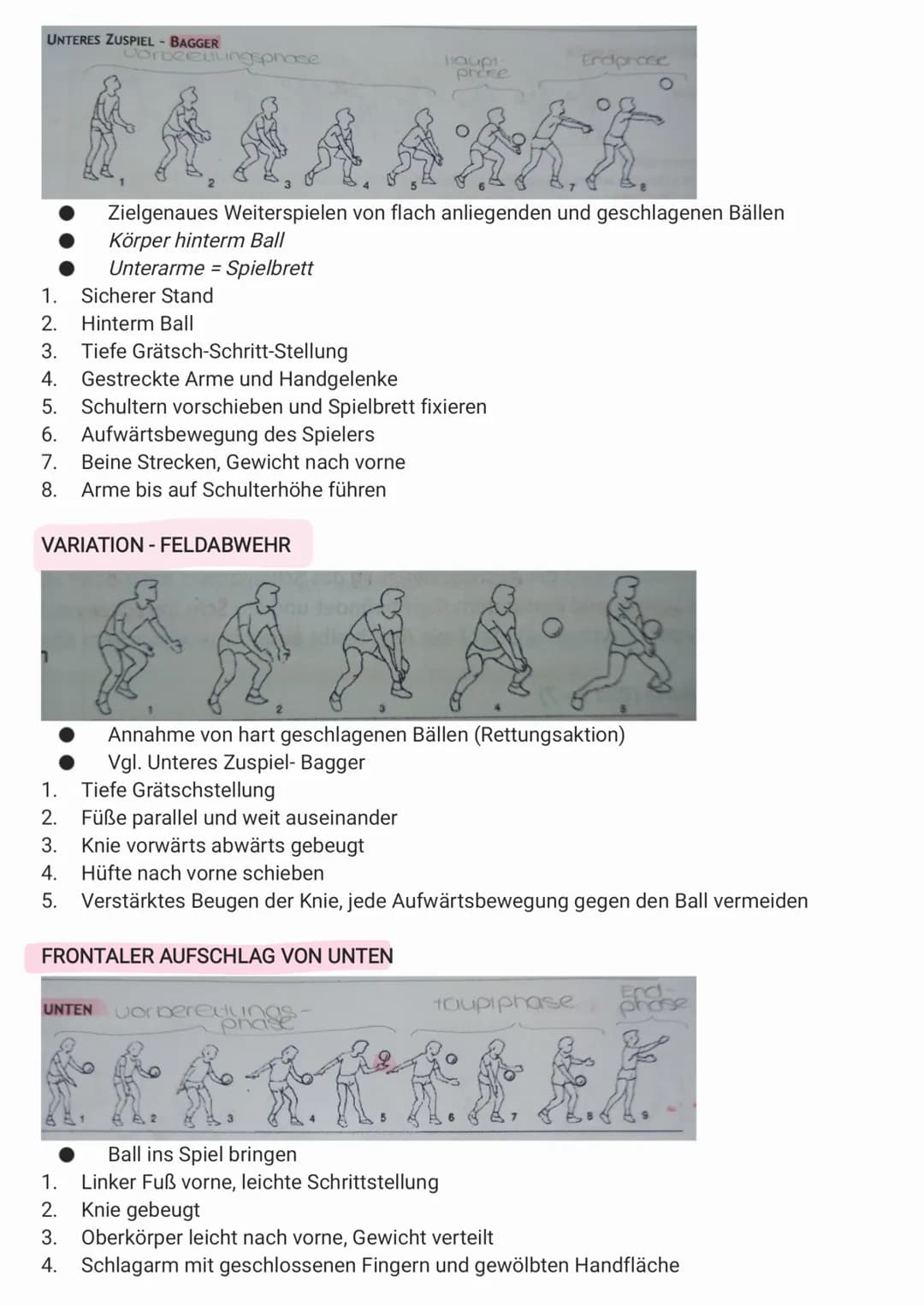 # Volleyball
* 12 Spieler (davon 6 Auswechsler)
* Pro Satz 6 Auswechslung
* 18x9 m Gesamt
* Hinterzone 6x9 m
* Vorderzone 3x9 m