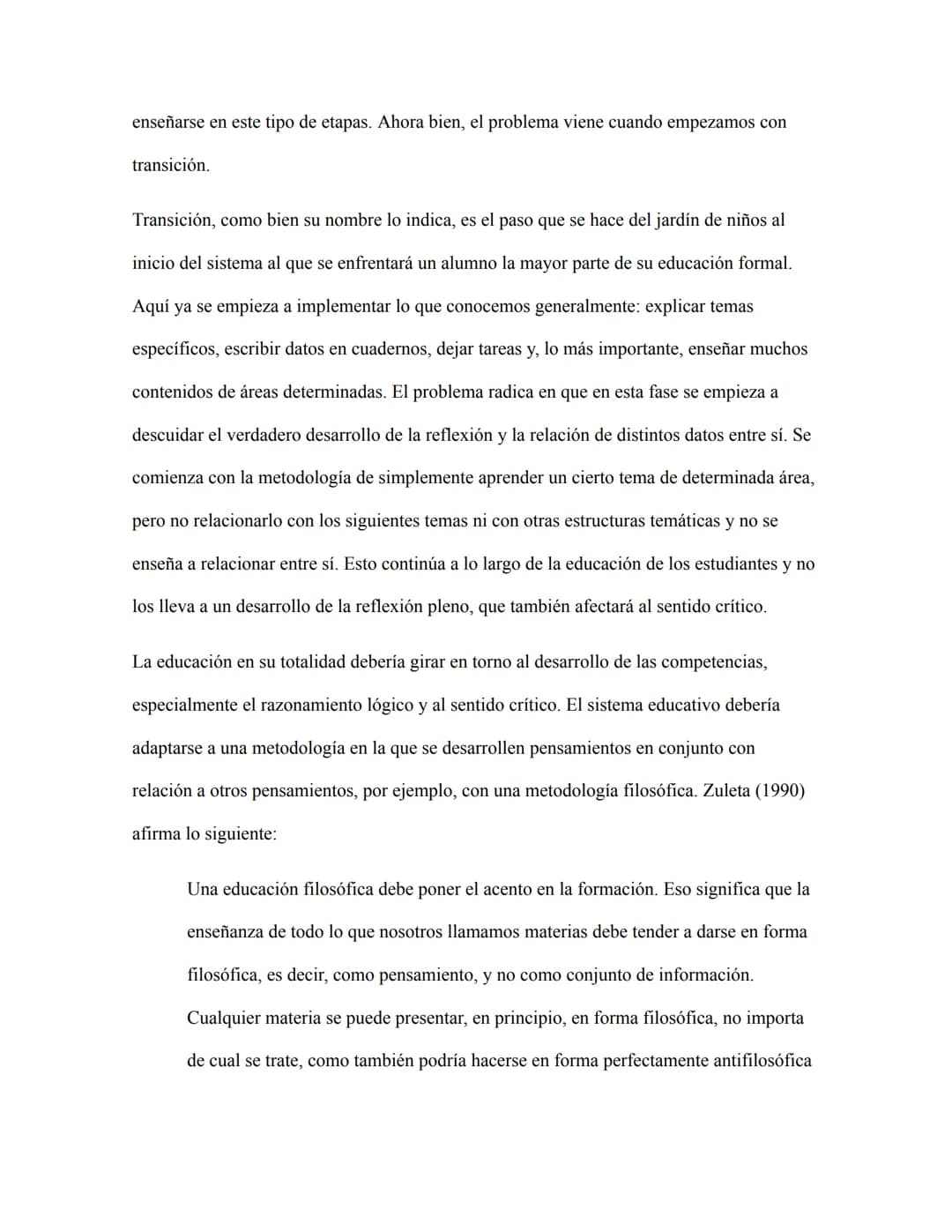 La afectación de la educación infantil en el desarrollo de competencias
La educación infantil actualmente en Colombia tiene distintos punto