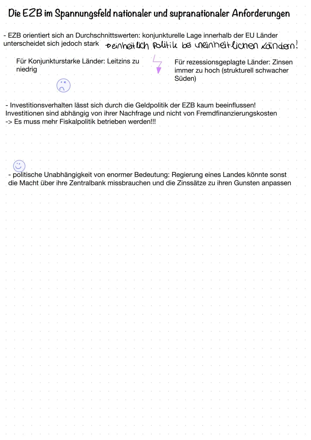 # Die Geldpolitik der Europäischen Zentralbank
Grundlegendes:
- Sitz in Frankfurt
- Gründung 1998
Zentrales Ziel: Gewährleistung der Preis