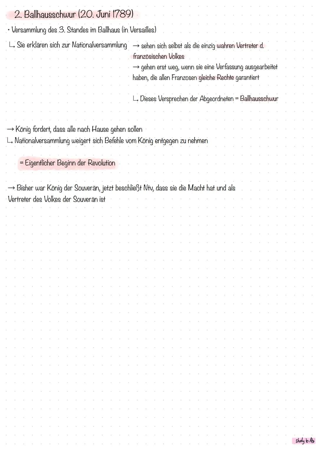 # Die Französische Revolution
# Damalige Gesellschaft
Geistlichen
1. KLERUS
Foreten Grofe
2. ADEL
$
* haben viele Vorrechte
* zah
