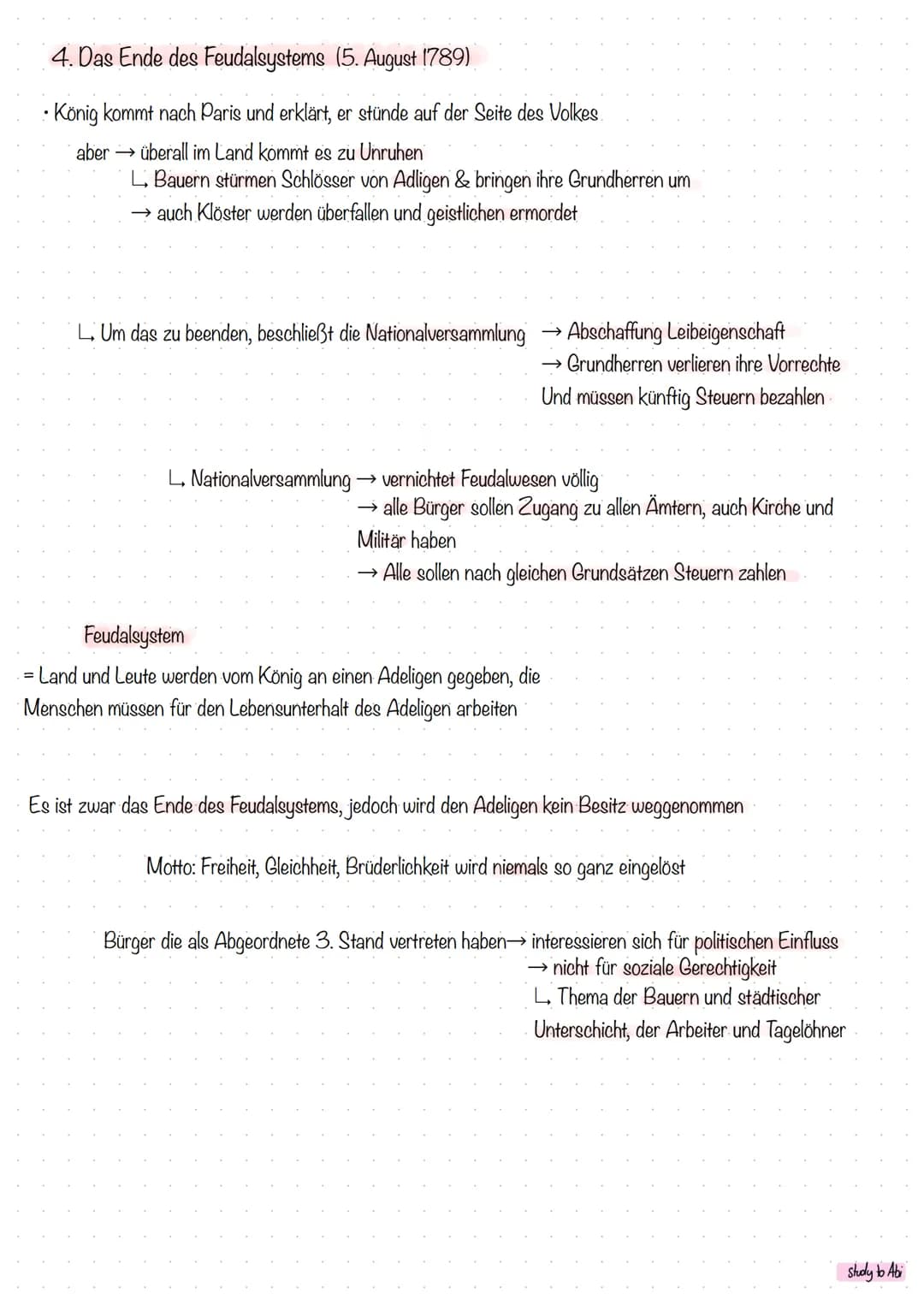 # Die Französische Revolution
# Damalige Gesellschaft
Geistlichen
1. KLERUS
Foreten Grofe
2. ADEL
$
* haben viele Vorrechte
* zah