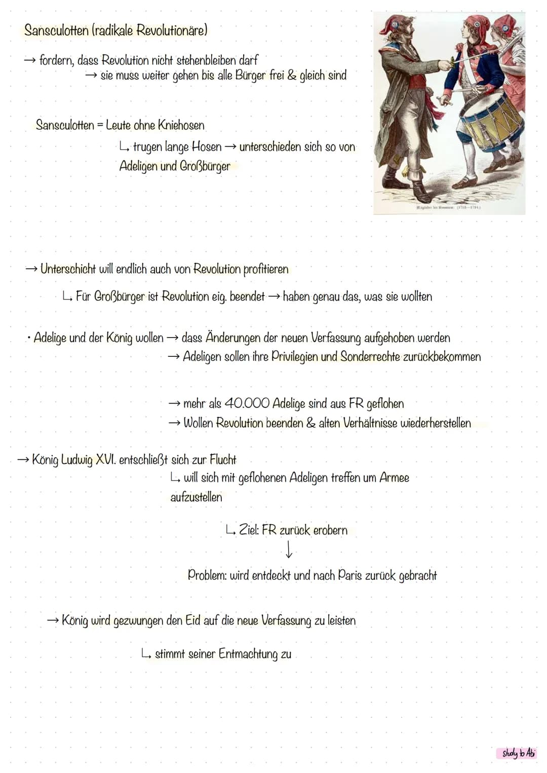 # Die Französische Revolution
# Damalige Gesellschaft
Geistlichen
1. KLERUS
Foreten Grofe
2. ADEL
$
* haben viele Vorrechte
* zah
