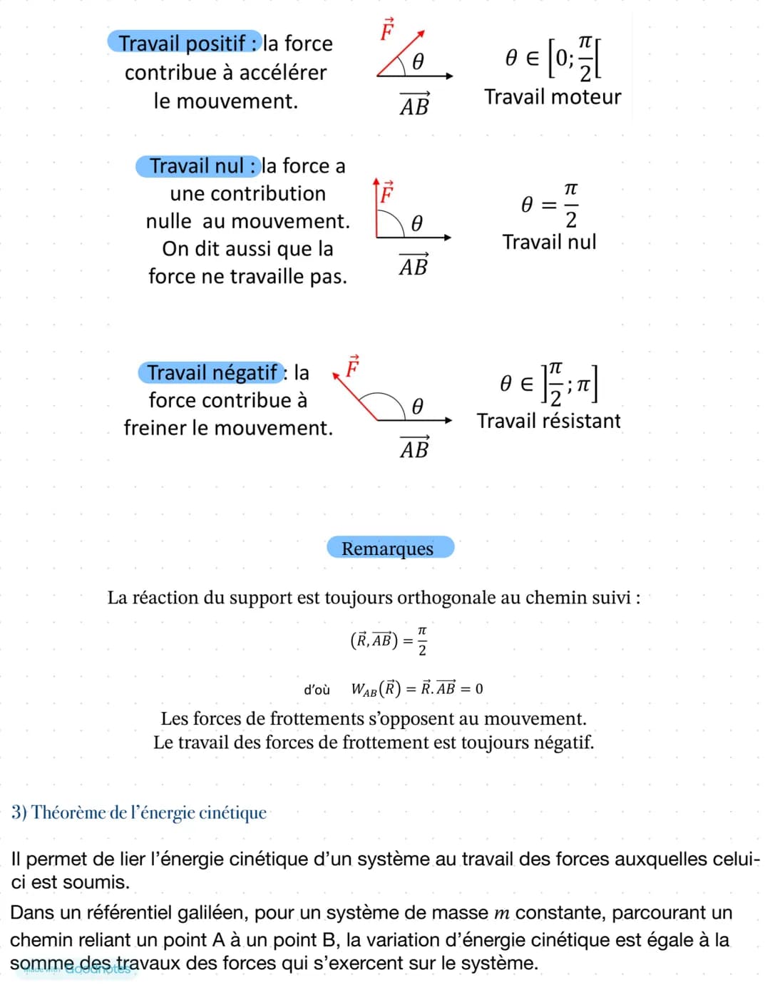 # Chapitre 10
Aspects énergétiques des phénomènes
mécaniques
1) Energie cinétique
C'est l'énergie que possède un corps du fait de son mouv